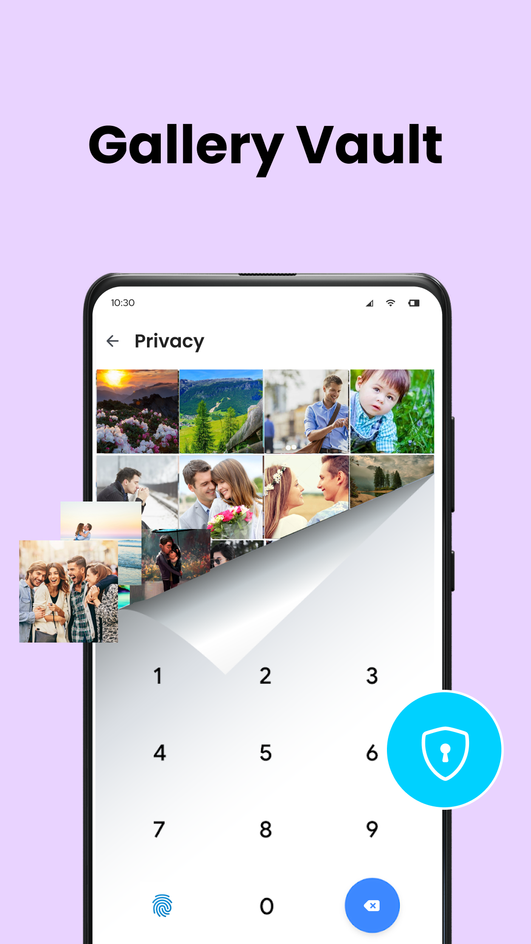 اسکرین شات 4 برنامه Gallery - Photo Gallery, Vault