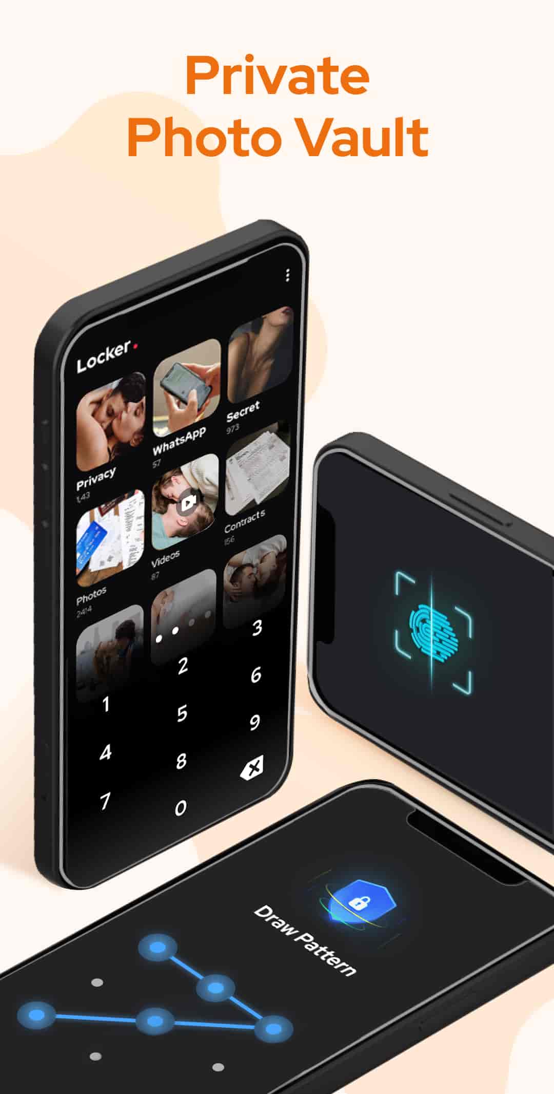 اسکرین شات 3 برنامه Galleryit - Photo Vault, Album