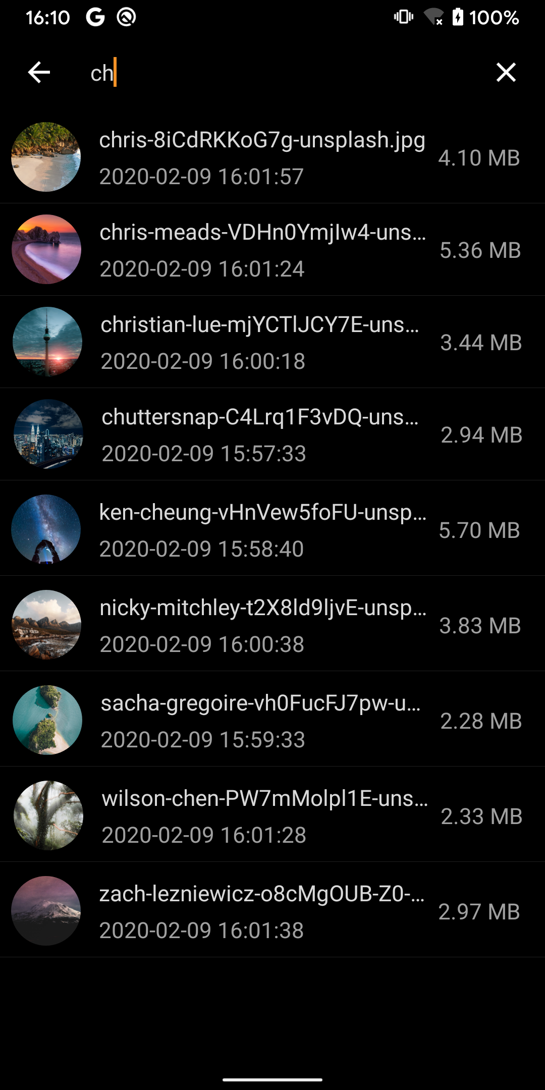 اسکرین شات 5 برنامه Gallery - photo gallery, album