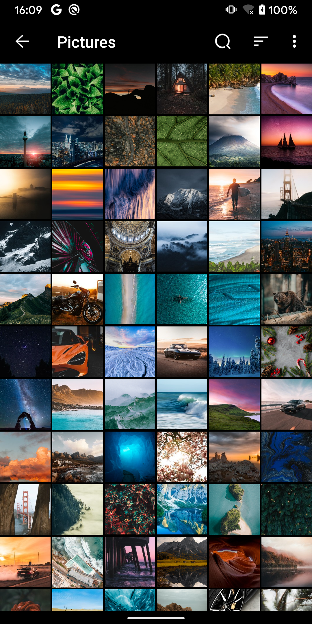 اسکرین شات 4 برنامه Gallery - photo gallery, album