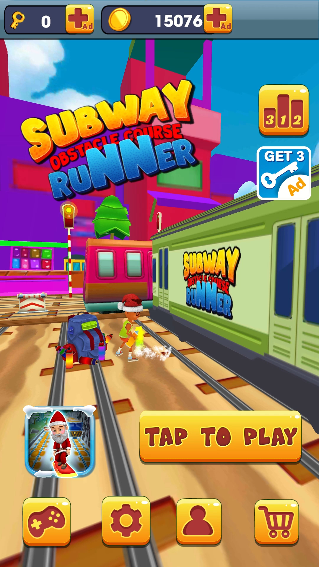 اسکرین شات 2 بازی Subway Obstacle Course Runner: Runaway Escape