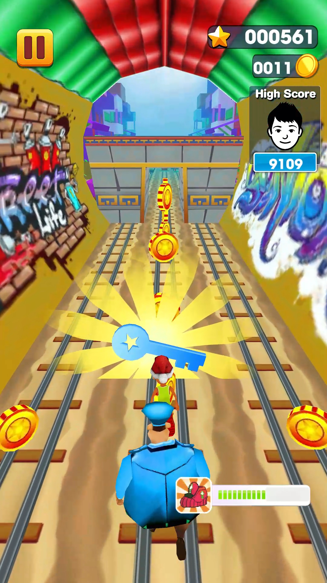 اسکرین شات 6 بازی Subway Obstacle Course Runner: Runaway Escape