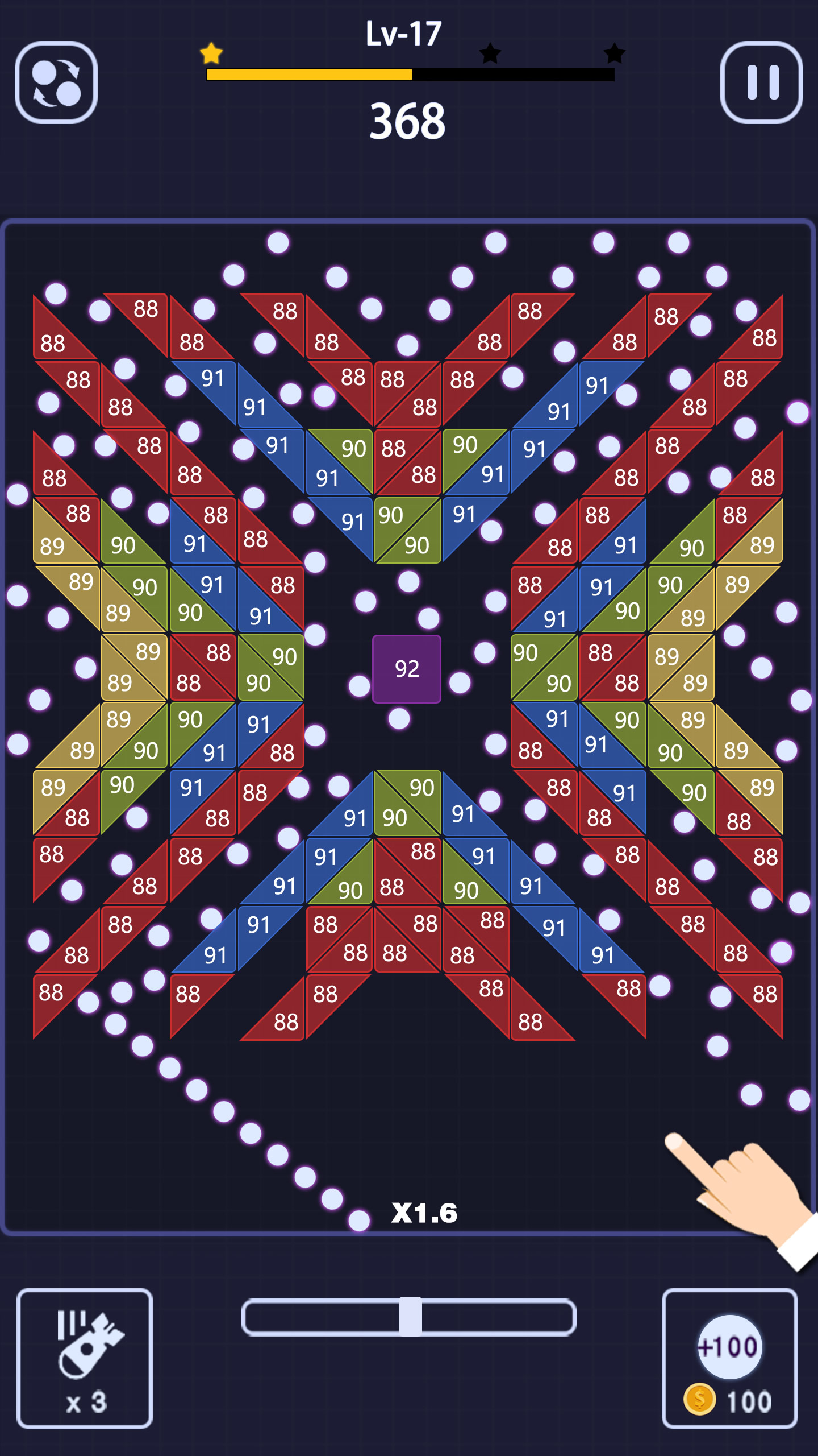اسکرین شات 5 بازی Bricks Breaker - brick game
