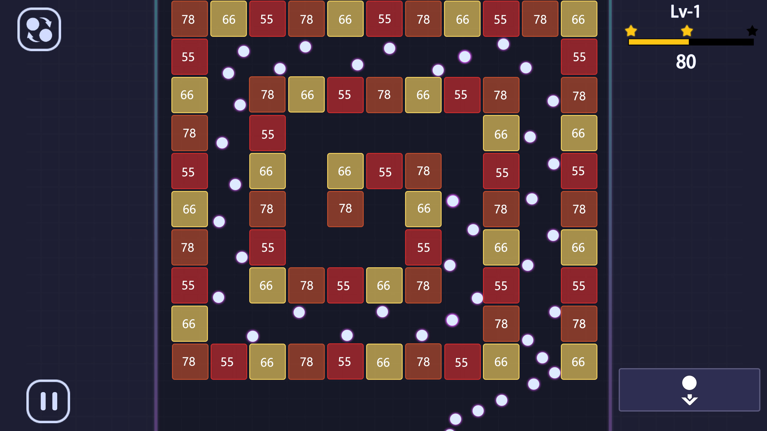 اسکرین شات 1 بازی Bricks Breaker - brick game
