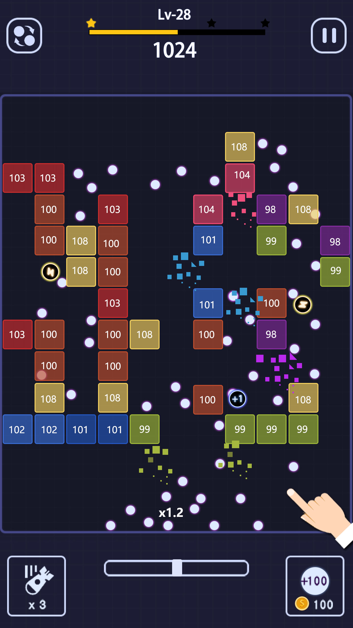 اسکرین شات 7 بازی Bricks Breaker - brick game