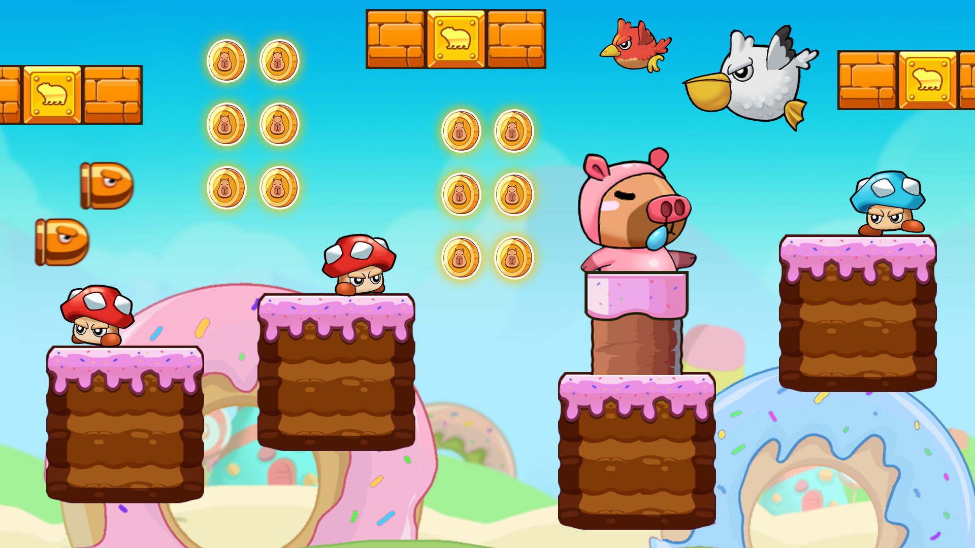 اسکرین شات 6 بازی Super Capybara Adventure