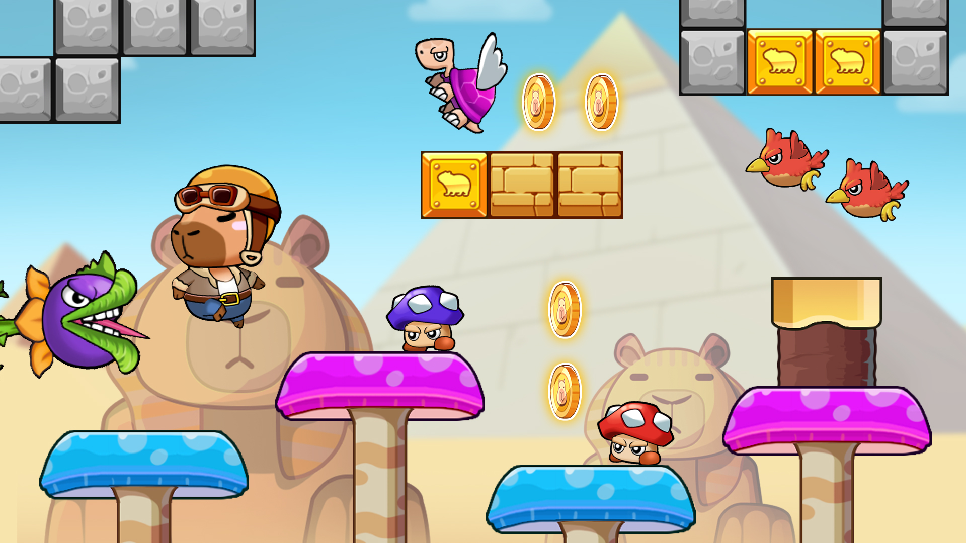 اسکرین شات 8 بازی Super Capybara Adventure