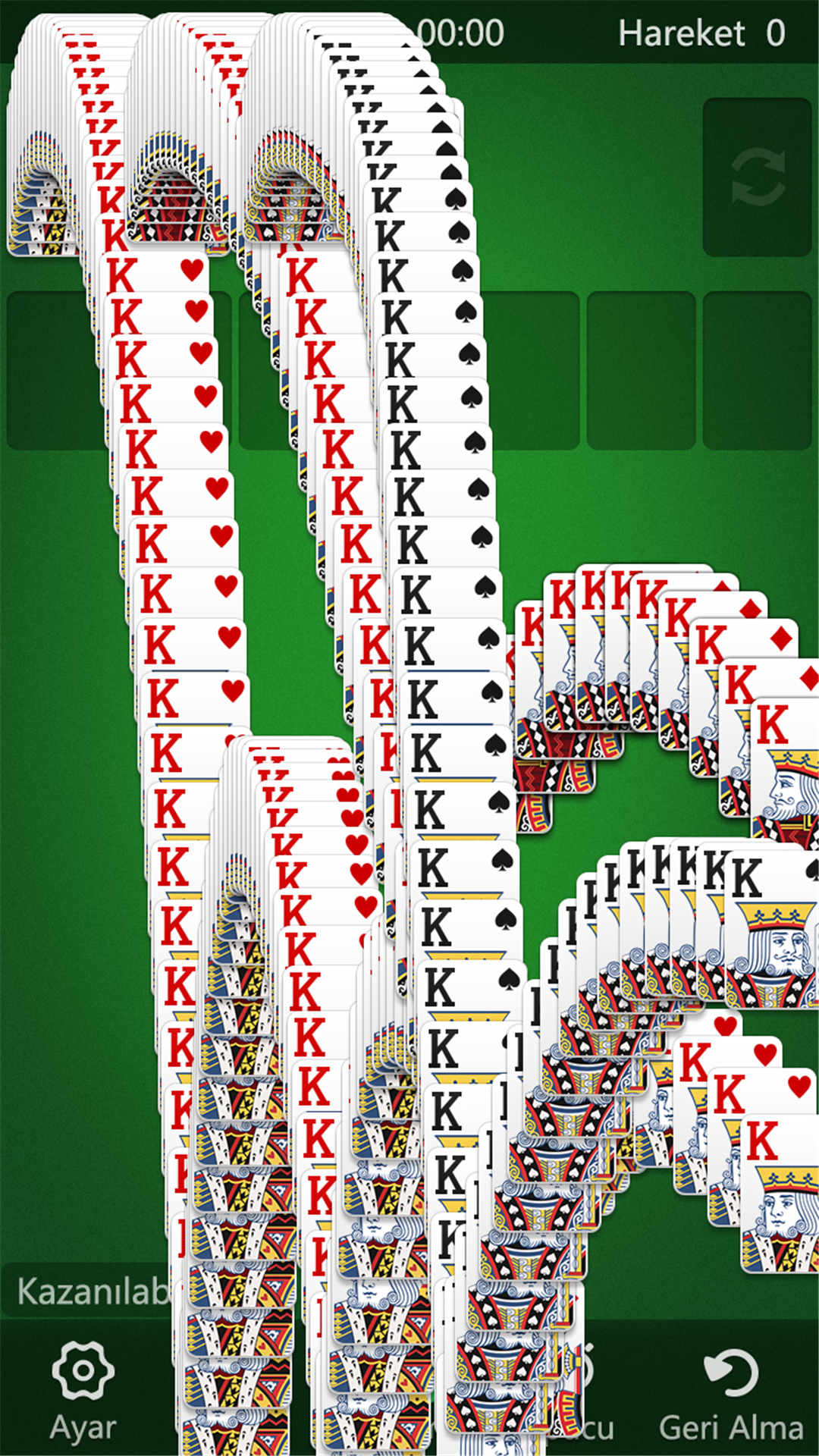 اسکرین شات 5 بازی Solitaire Klasik Klondike
