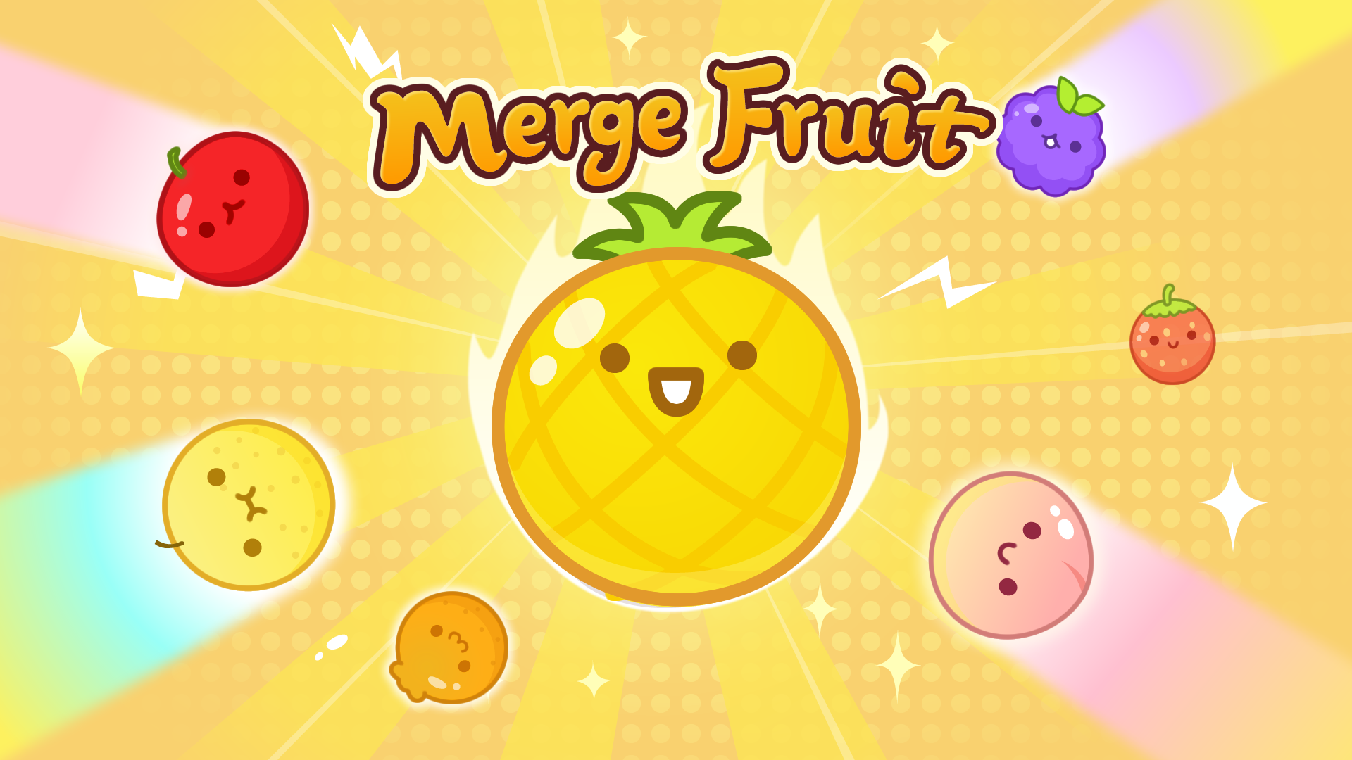 اسکرین شات 1 بازی Merge Melon - Fruit Merge
