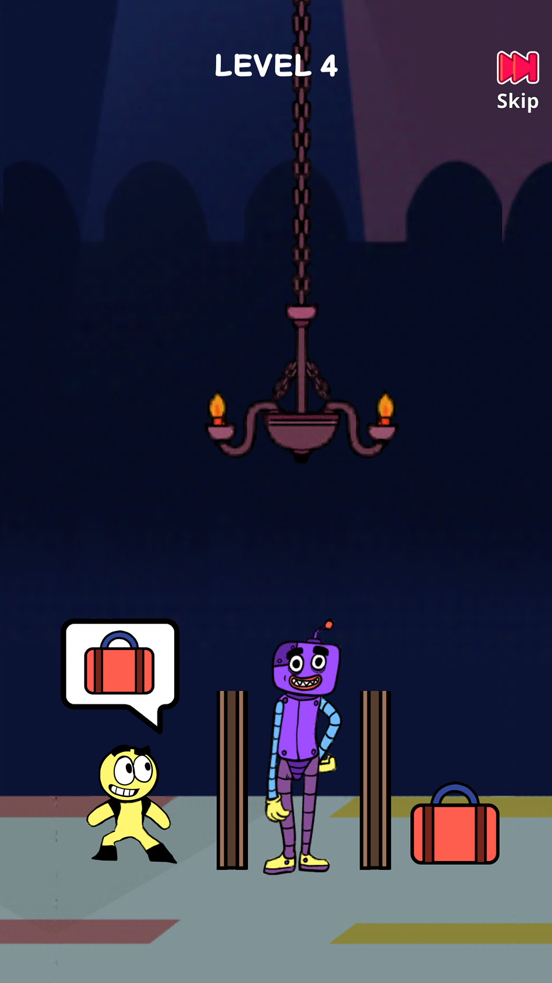 اسکرین شات 1 بازی Blue Monster - Rescue Game
