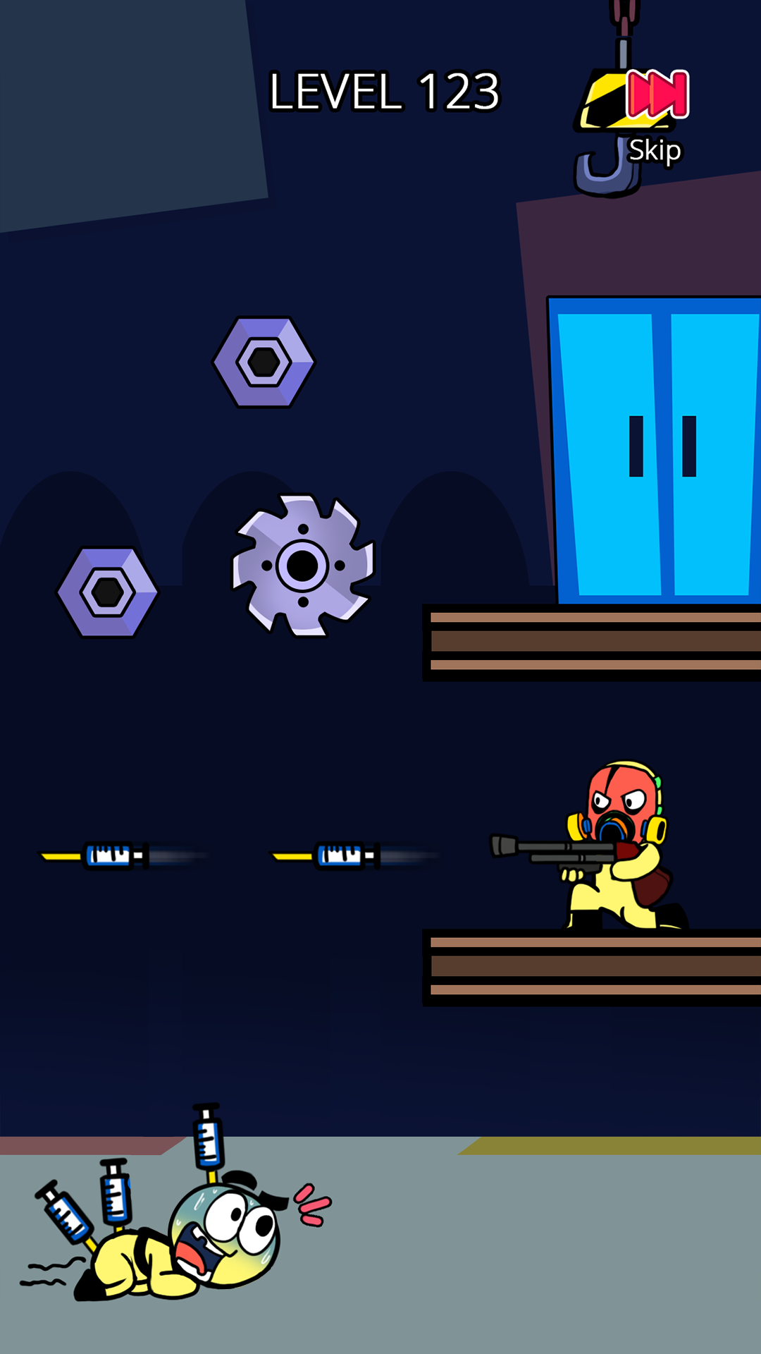 اسکرین شات 3 بازی Blue Monster - Rescue Game