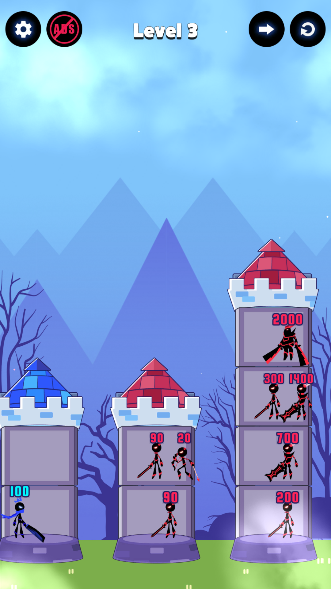 اسکرین شات 3 بازی Hero Castle War: Tower Attack