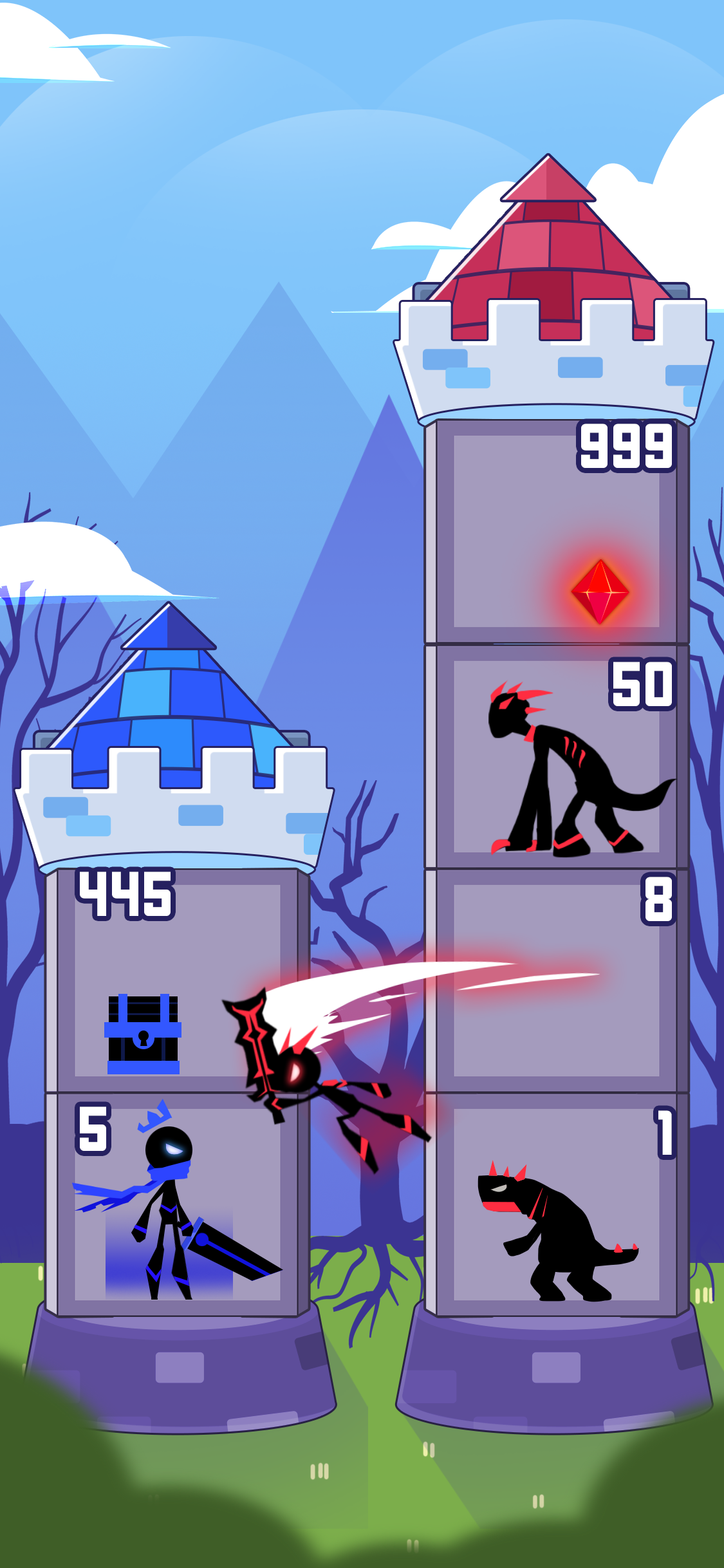 اسکرین شات 1 بازی Hero Castle War: Tower Attack