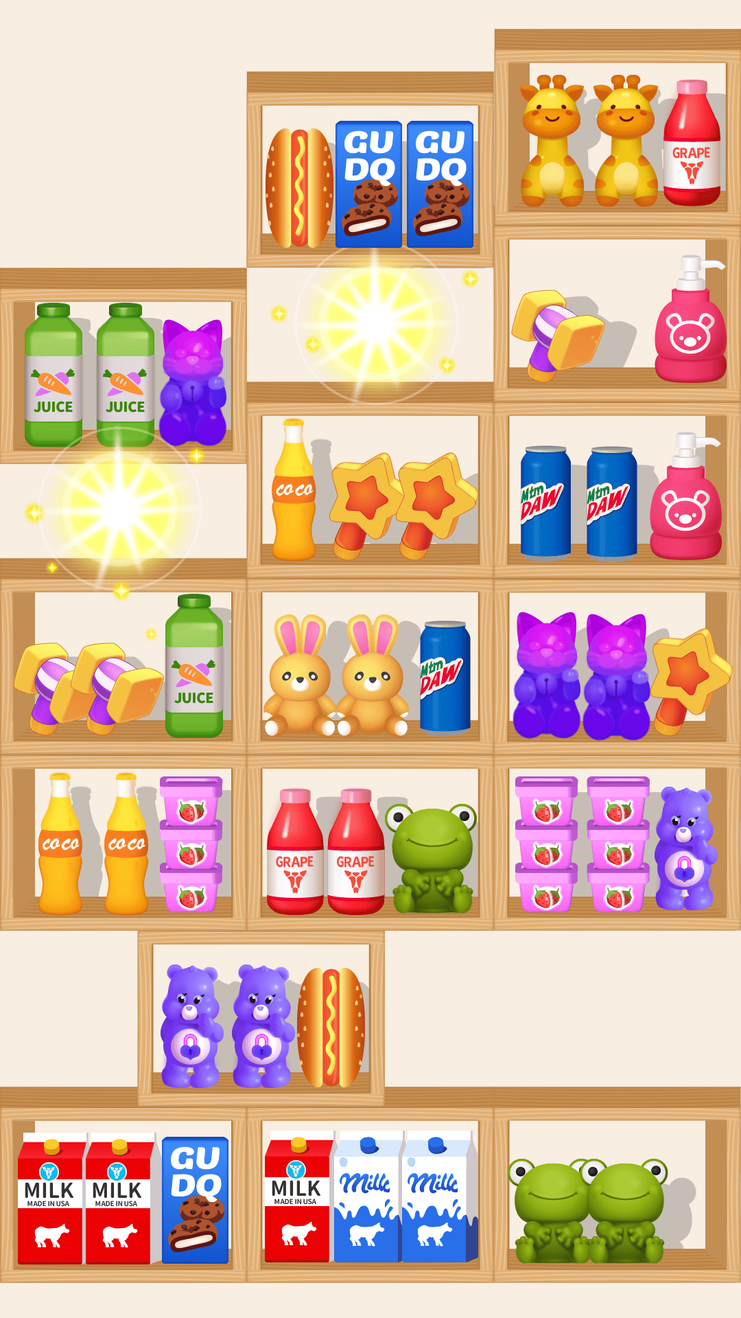 اسکرین شات 5 بازی Goods Puzzle 3D - Sort & Match