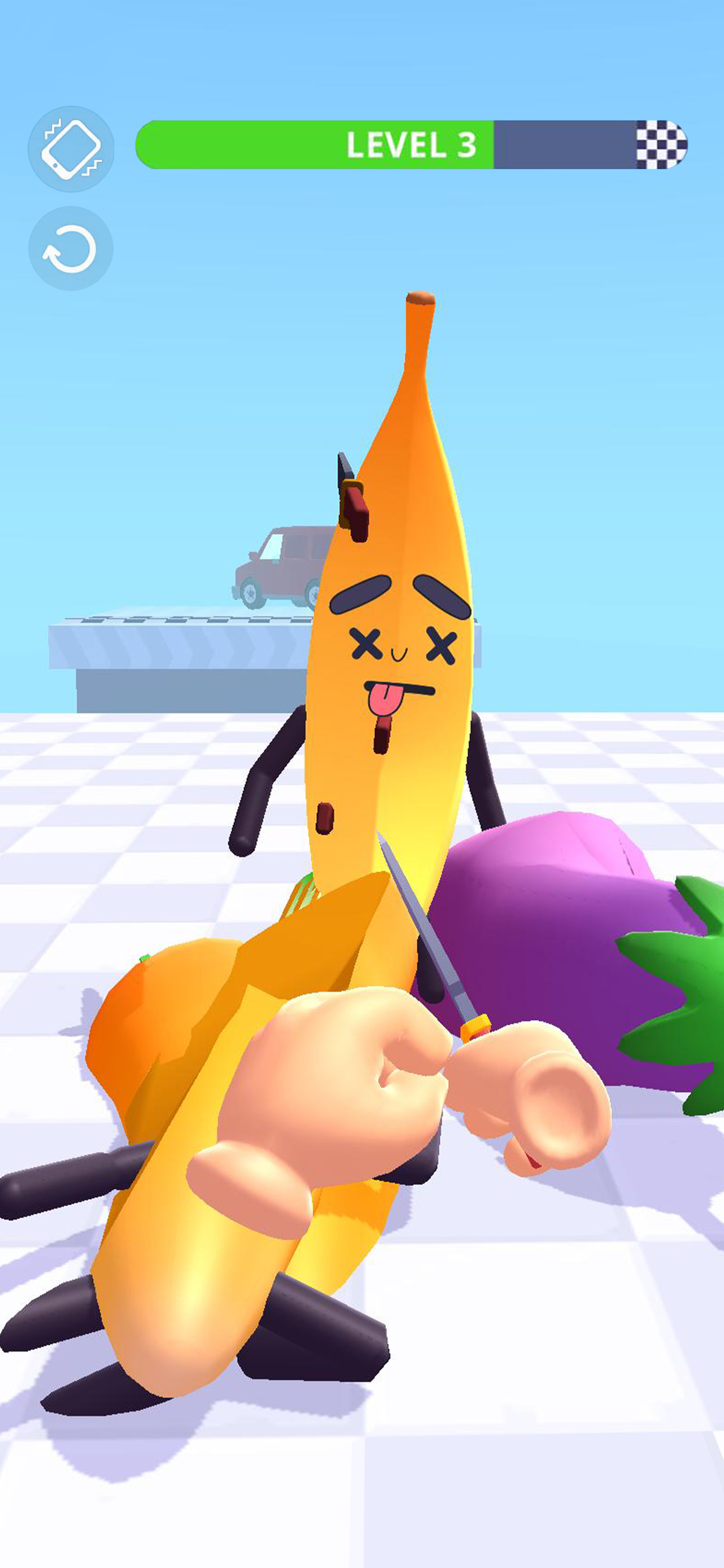 اسکرین شات 7 بازی Hit Tomato 3D - Knife Master