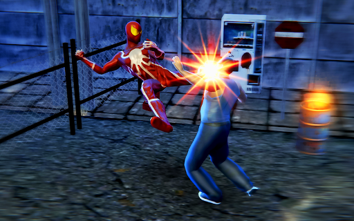 اسکرین شات 4 بازی Spider Rope Hero Crime Prison