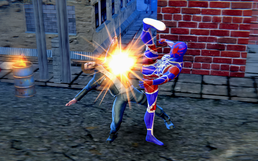 اسکرین شات 1 بازی Spider Rope Hero Crime Prison
