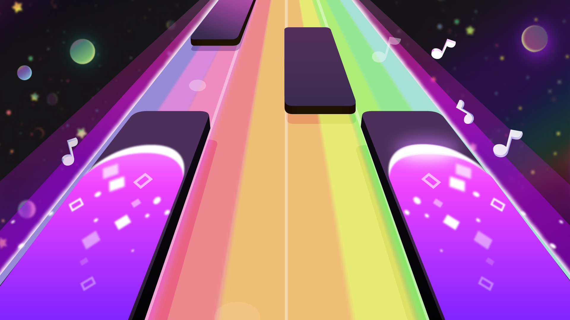 اسکرین شات 2 بازی Beat Music Tiles -Piano music