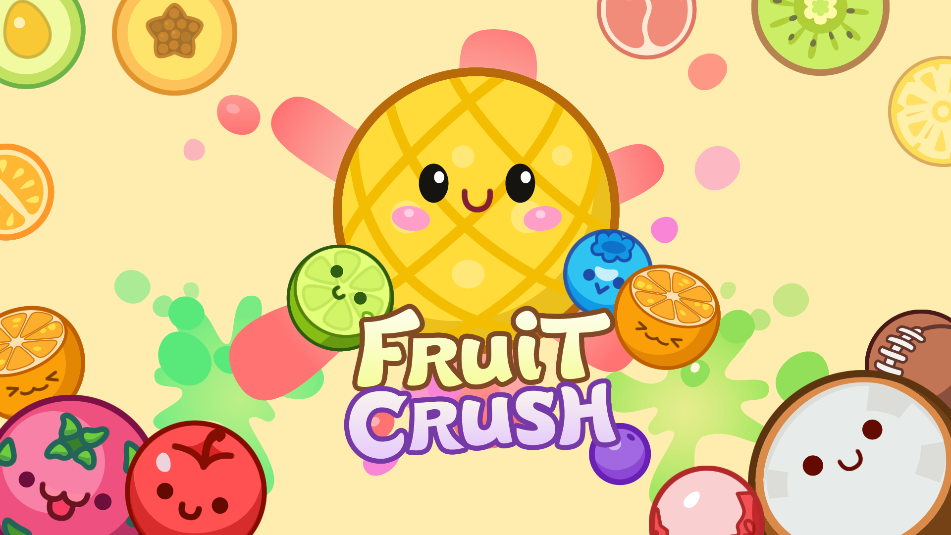 اسکرین شات 1 بازی Merge Fruit - Fruit Crush