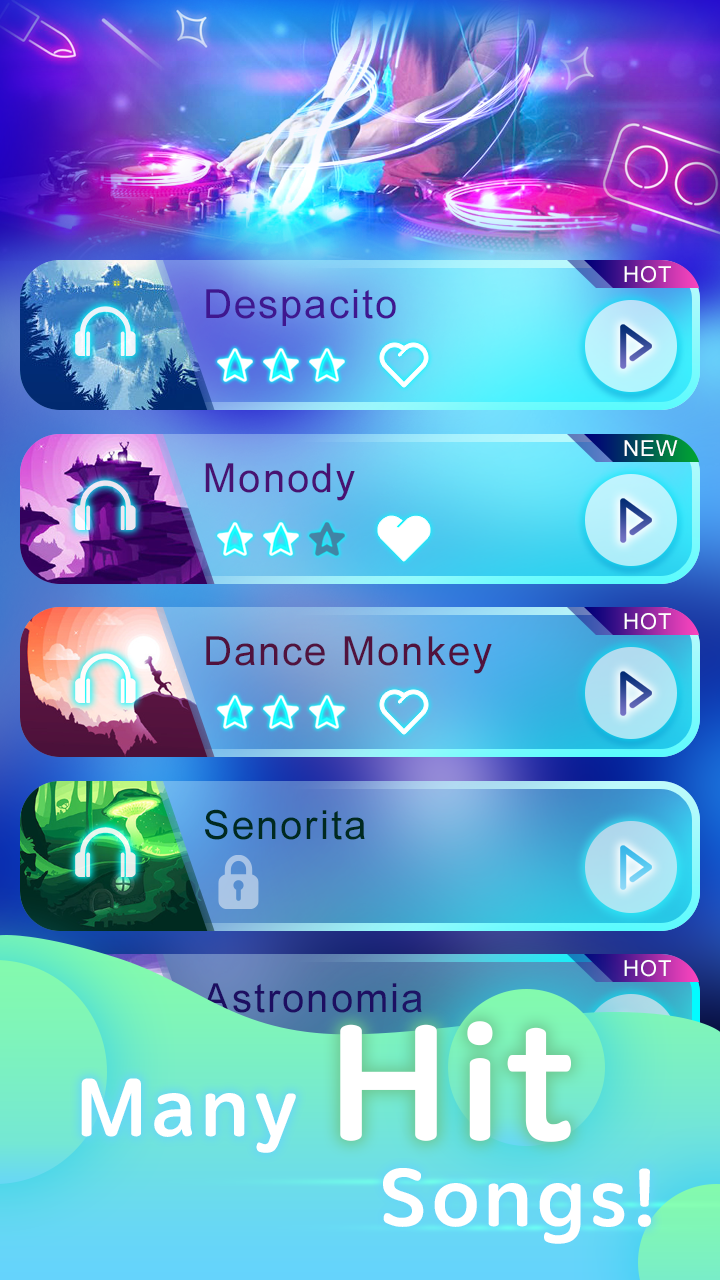 اسکرین شات 3 بازی Piano Pop Tiles -Classic Piano