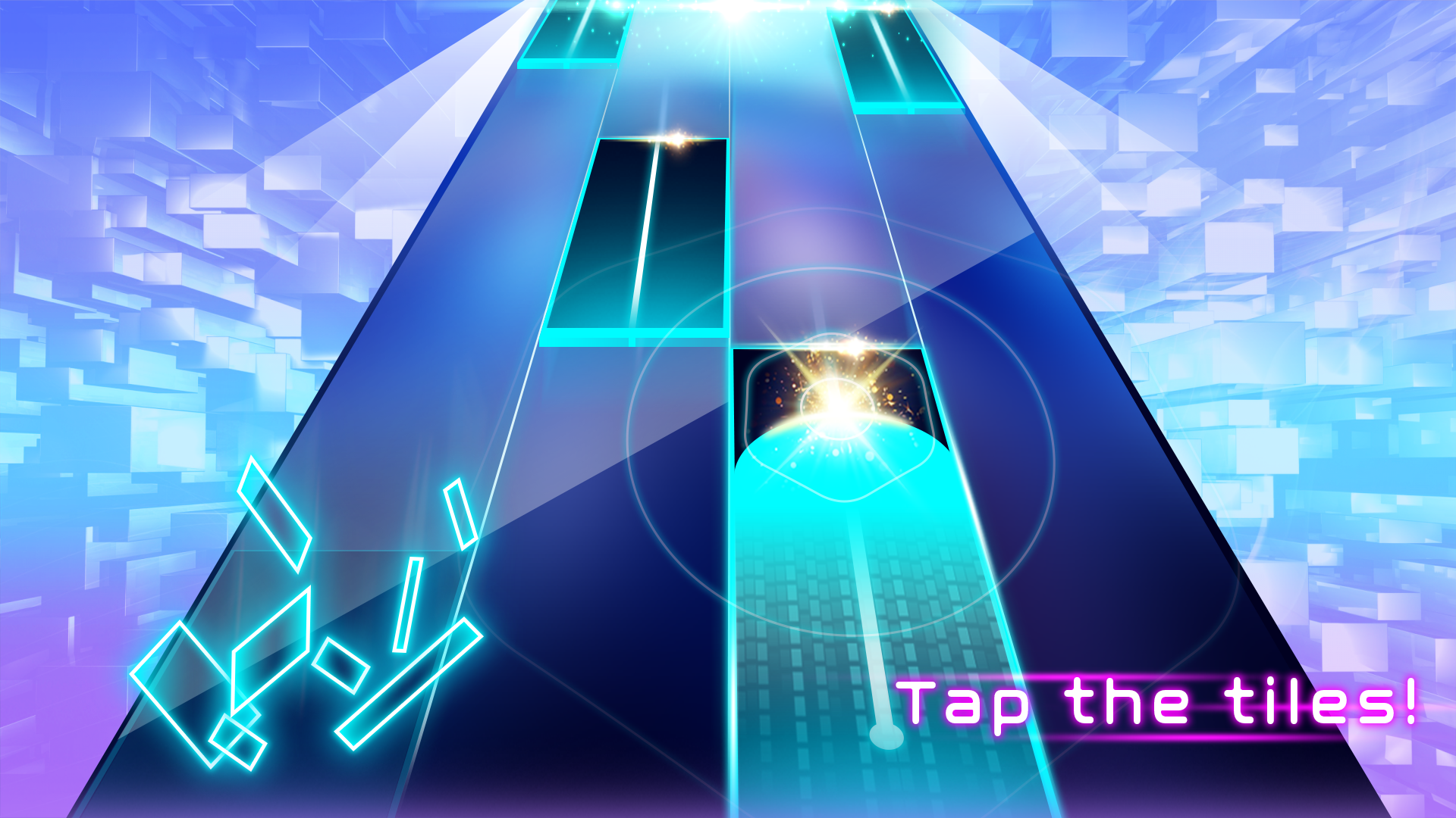 اسکرین شات 1 بازی Piano Pop Tiles -Classic Piano