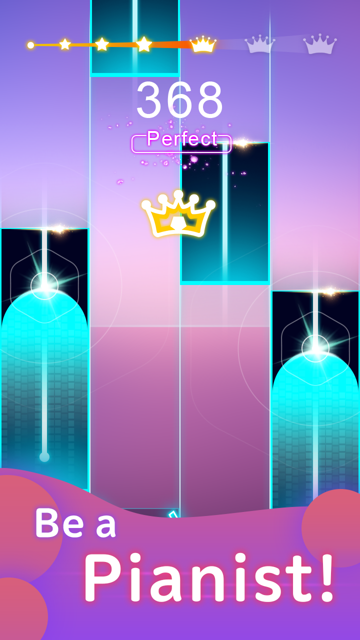 اسکرین شات 5 بازی Piano Pop Tiles -Classic Piano