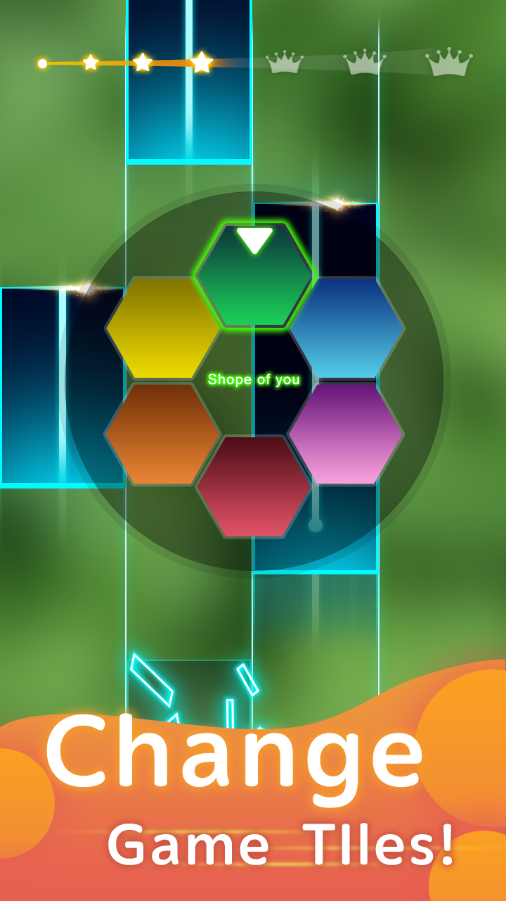اسکرین شات 6 بازی Piano Pop Tiles -Classic Piano