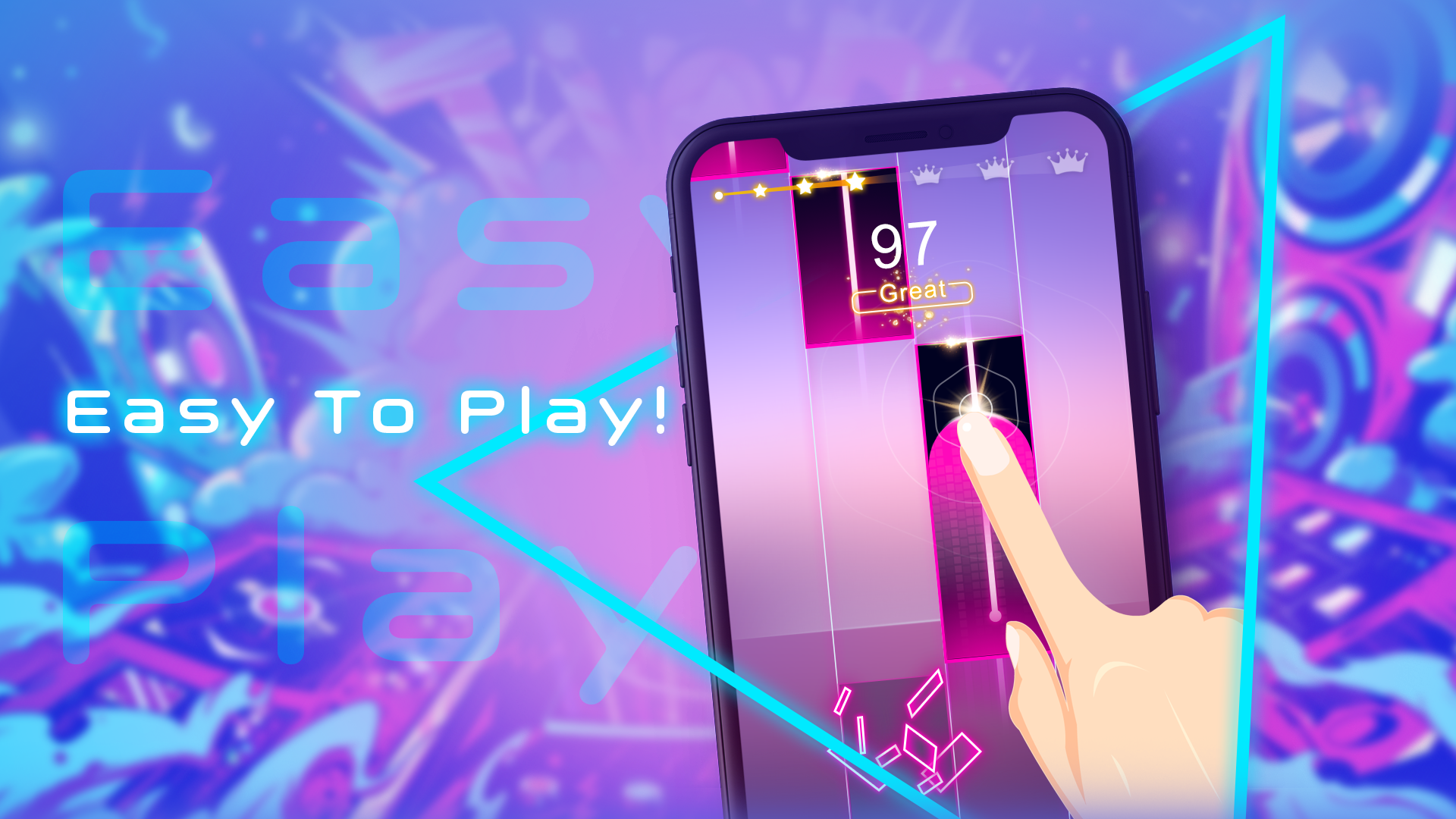 اسکرین شات 7 بازی Piano Pop Tiles -Classic Piano