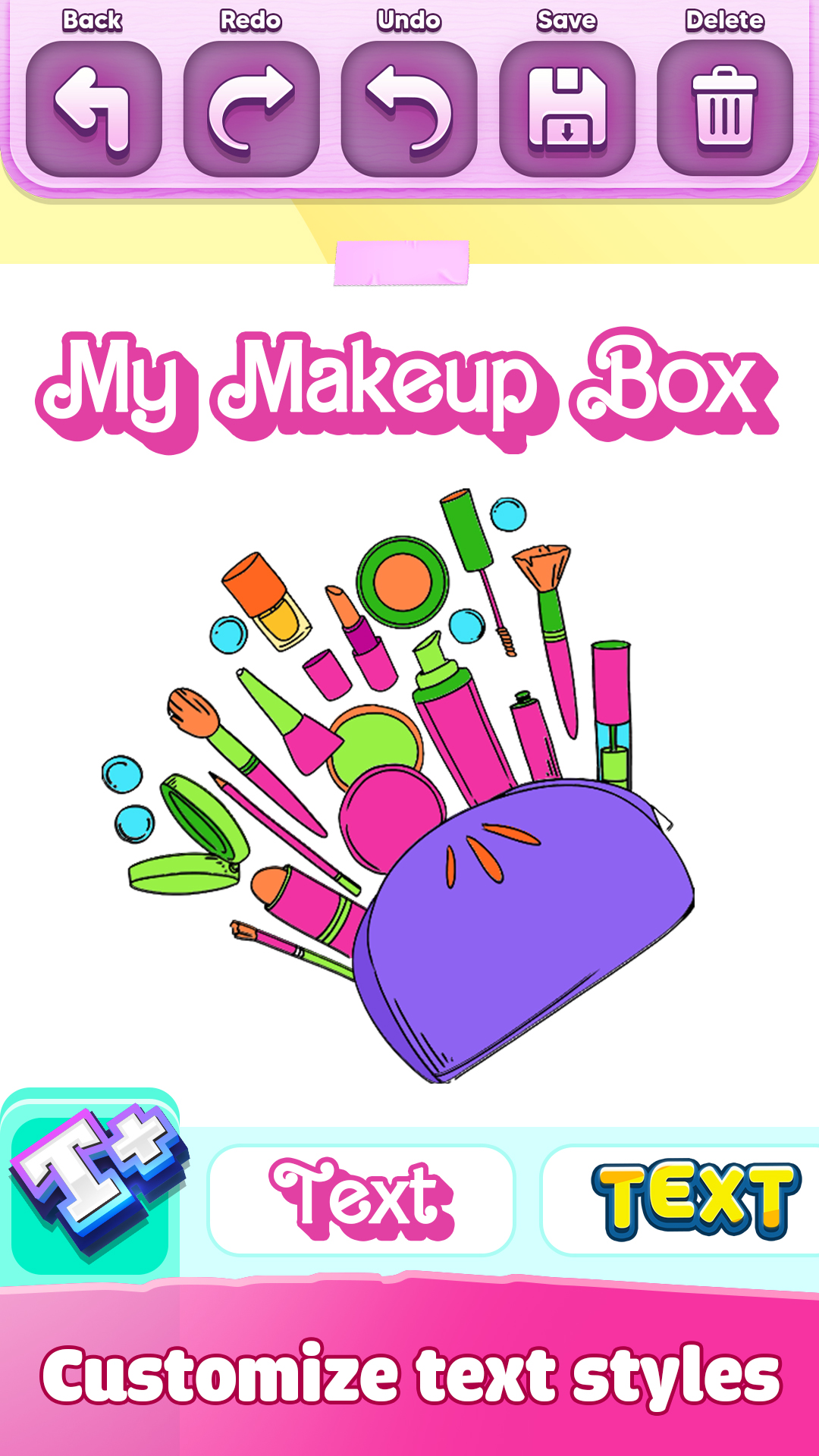 اسکرین شات 3 بازی Princess Girl Coloring Games