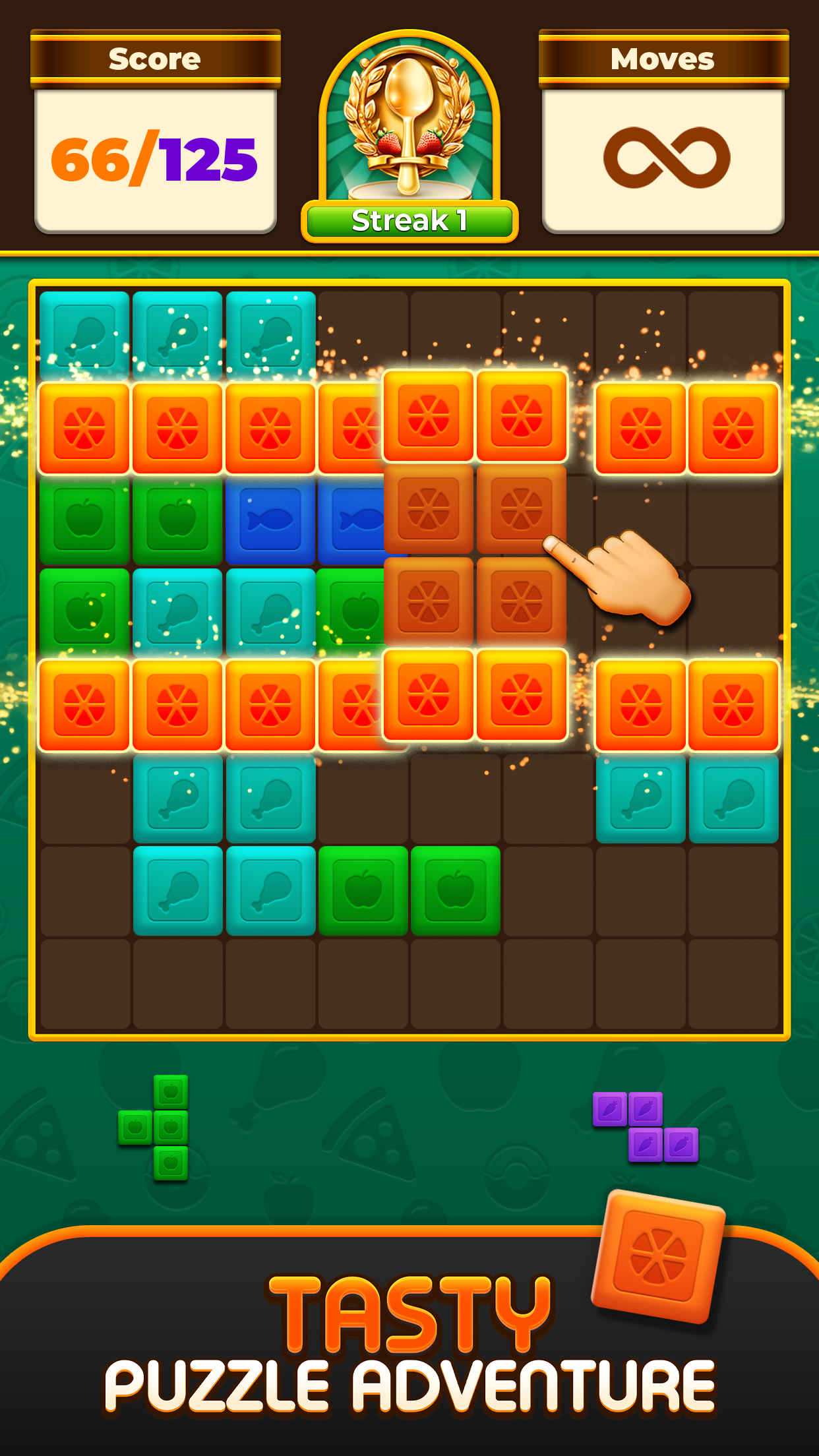 اسکرین شات 3 بازی Tasty Blocks: Puzzle Adventure