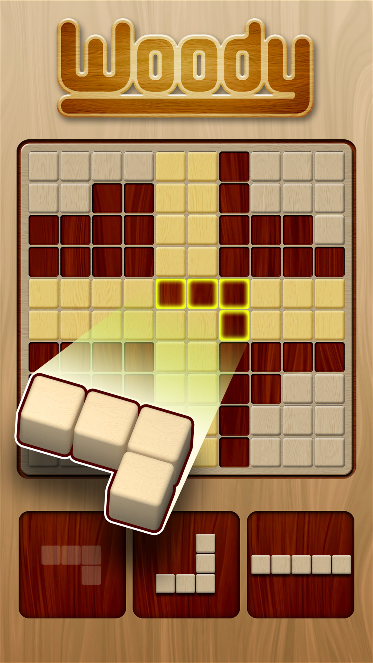 اسکرین شات 1 بازی Woody Block Puzzle ®