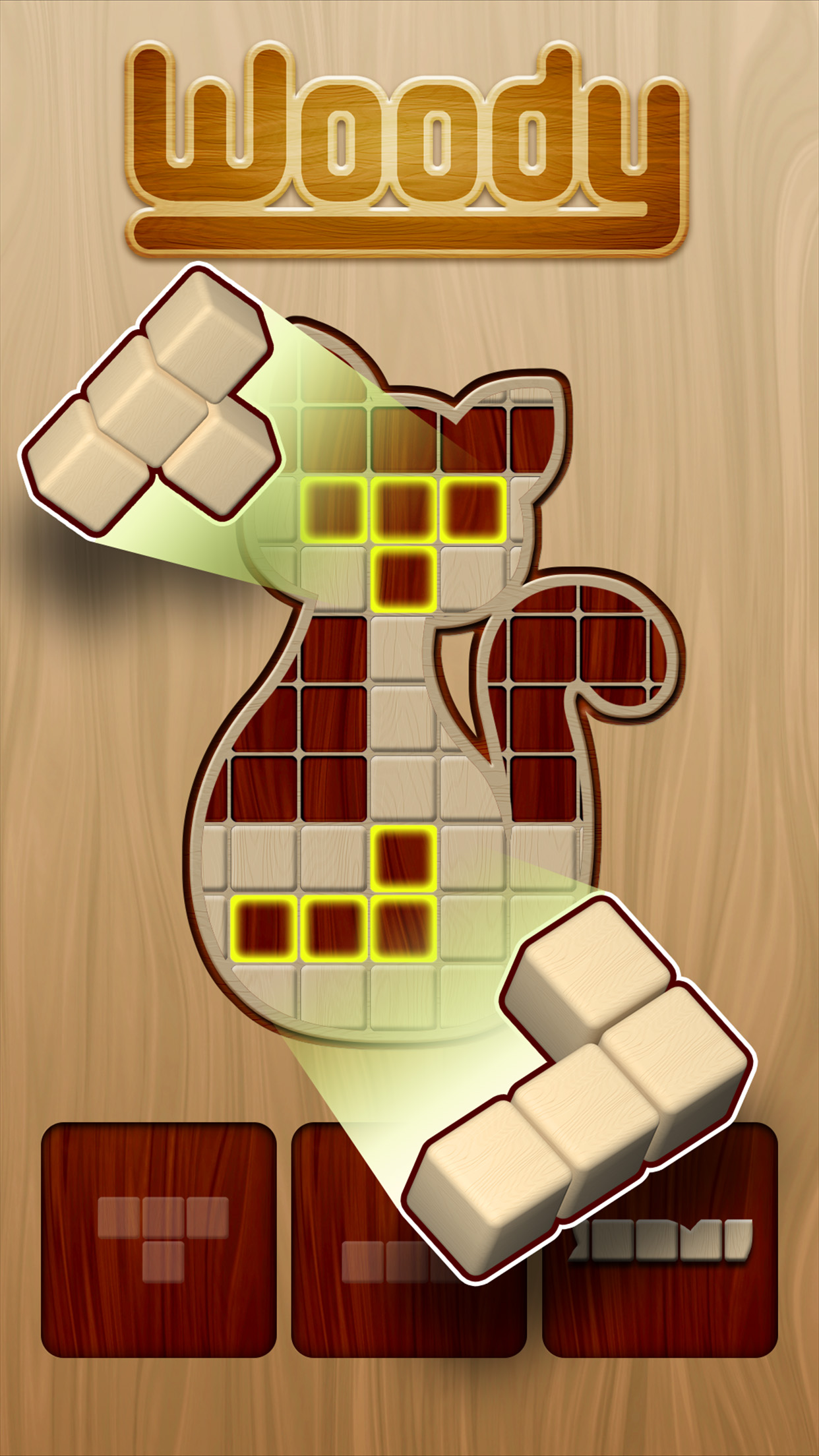 اسکرین شات 3 بازی Woody Block Puzzle ®