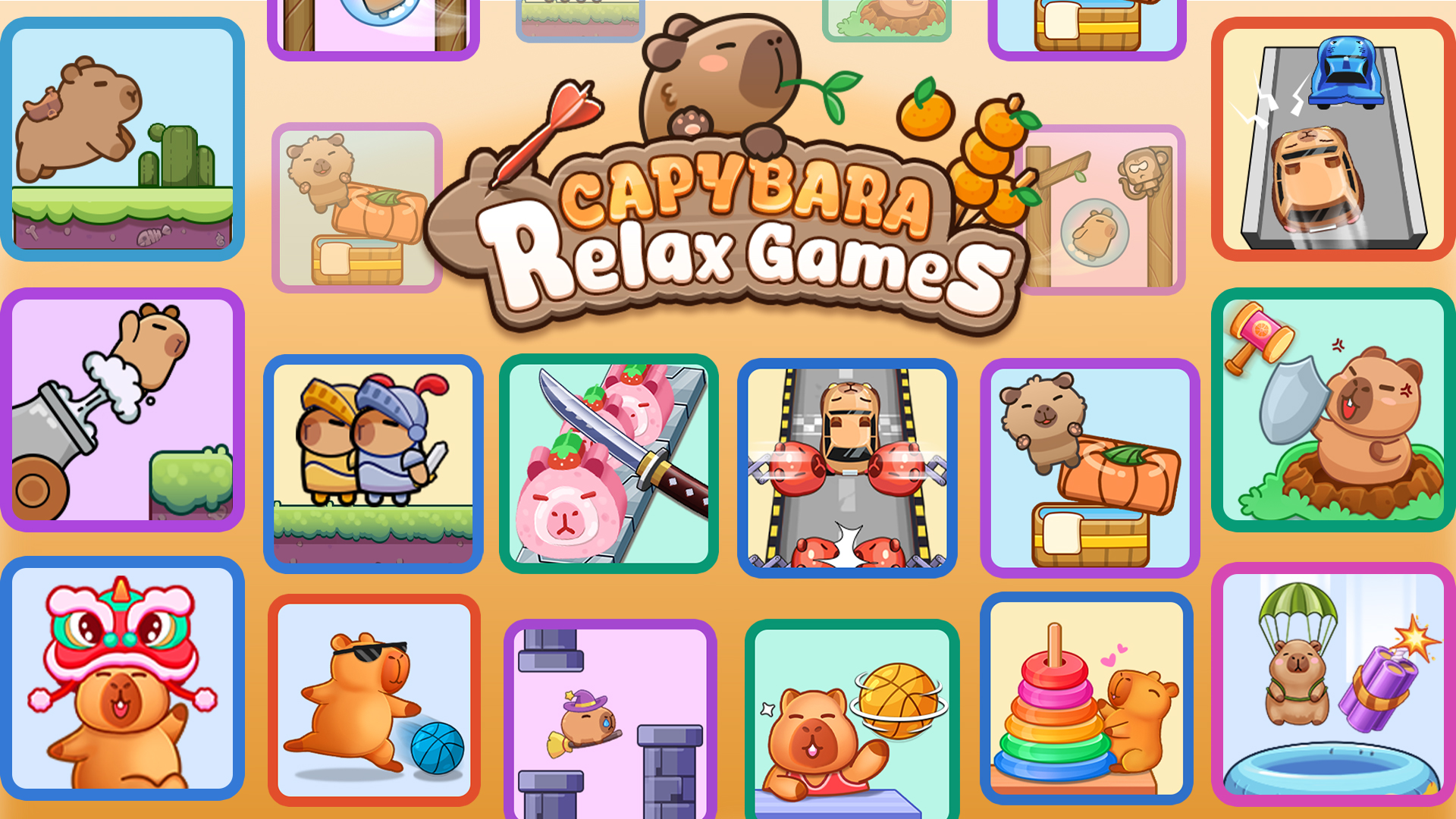 اسکرین شات 1 بازی Capybara Relax Games