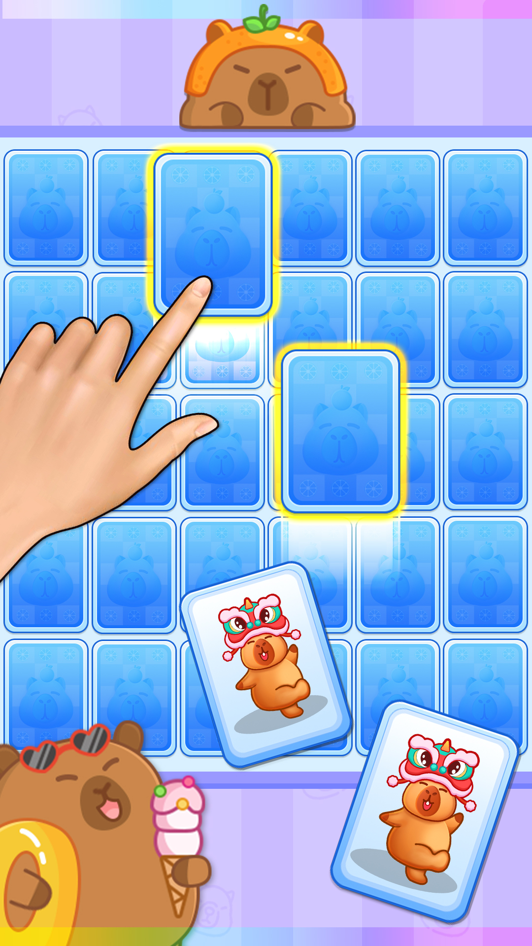 اسکرین شات 3 بازی Capybara Relax Games