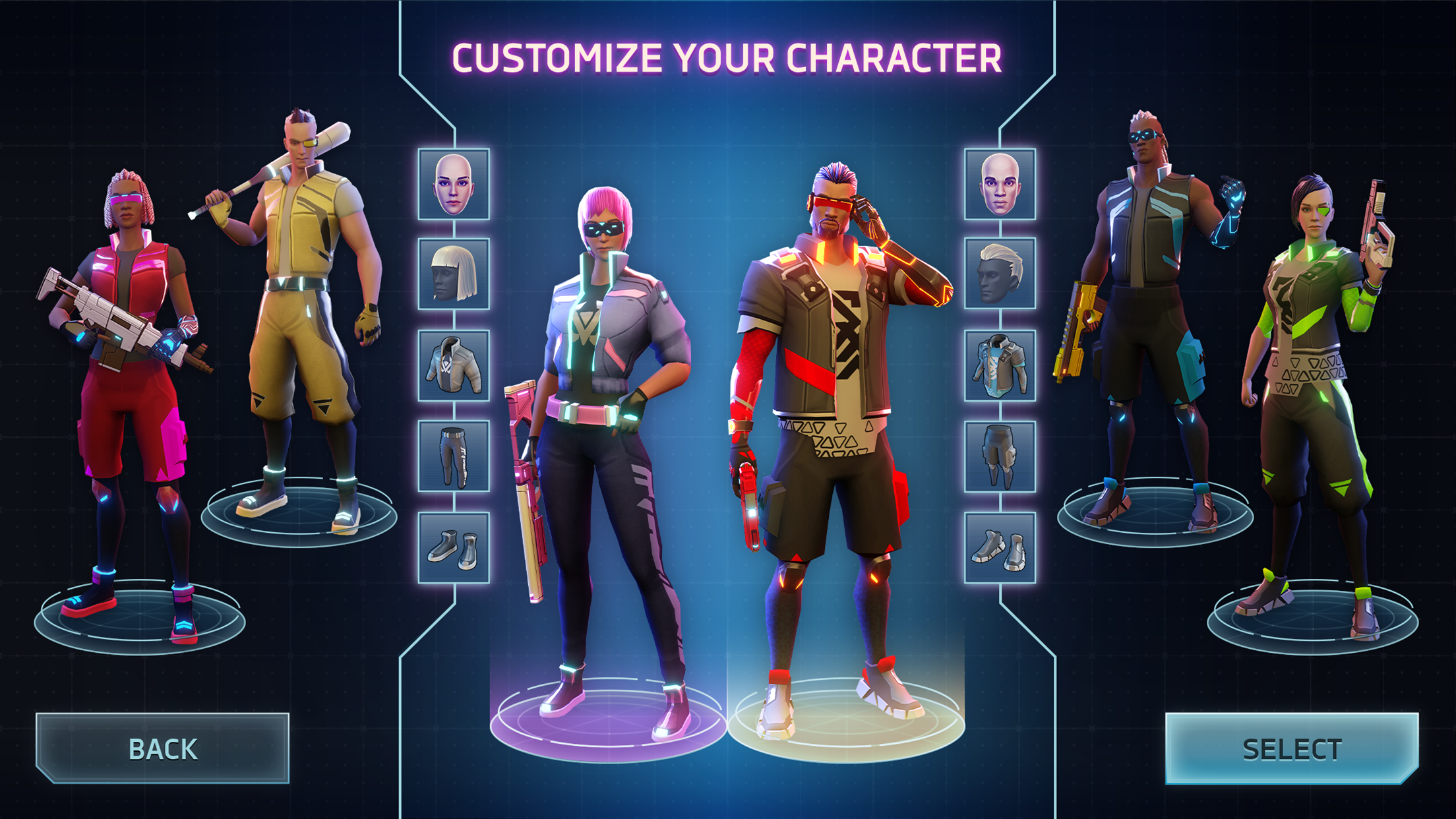 اسکرین شات 3 بازی Cyberika: Action Cyberpunk RPG