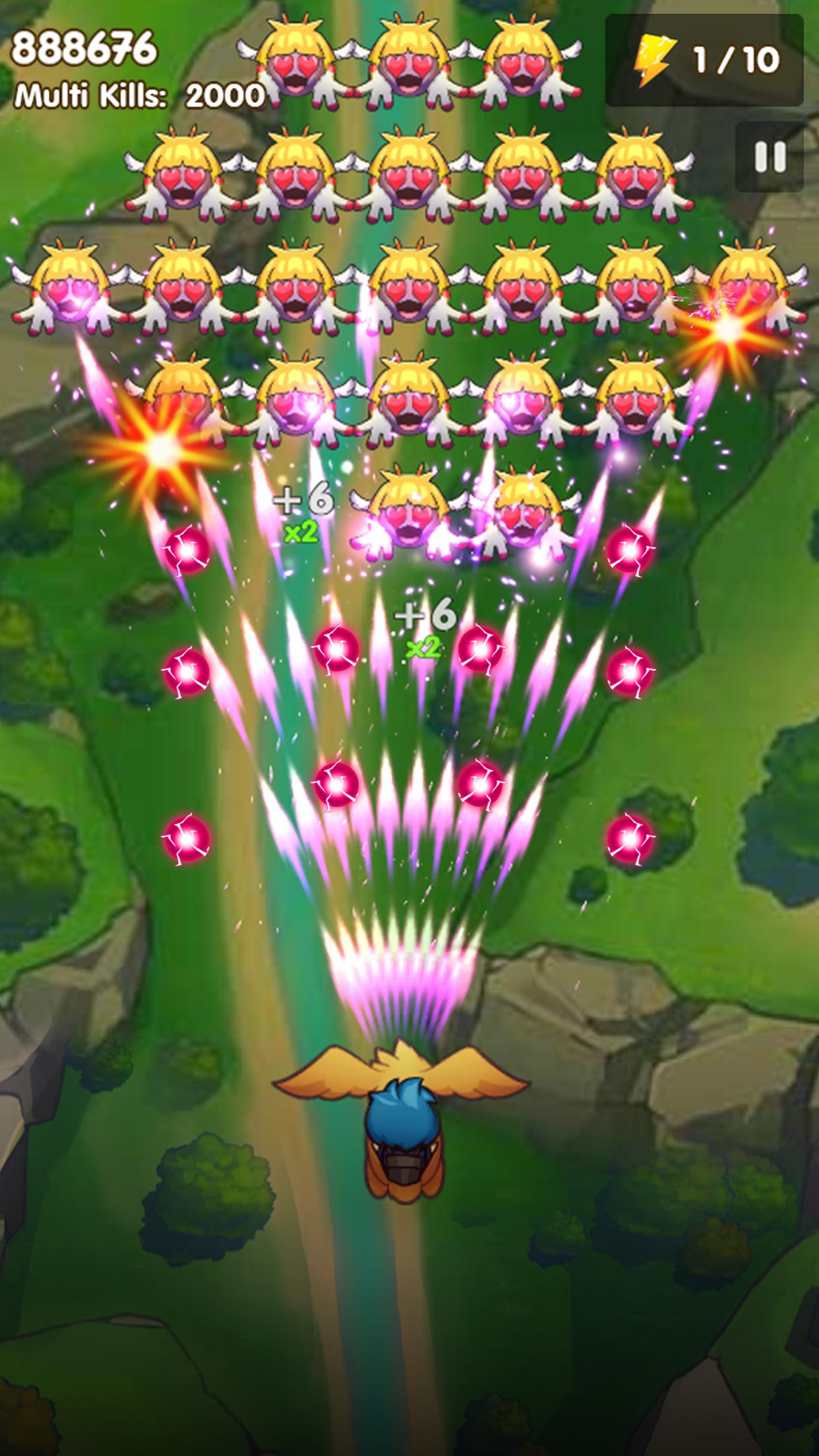 اسکرین شات 2 بازی Poultry Shoot - Space Shooter
