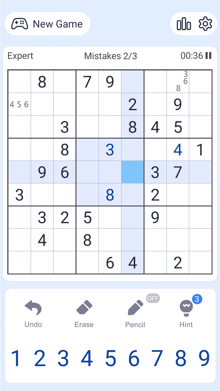 اسکرین شات 4 بازی Sudoku Puzzle