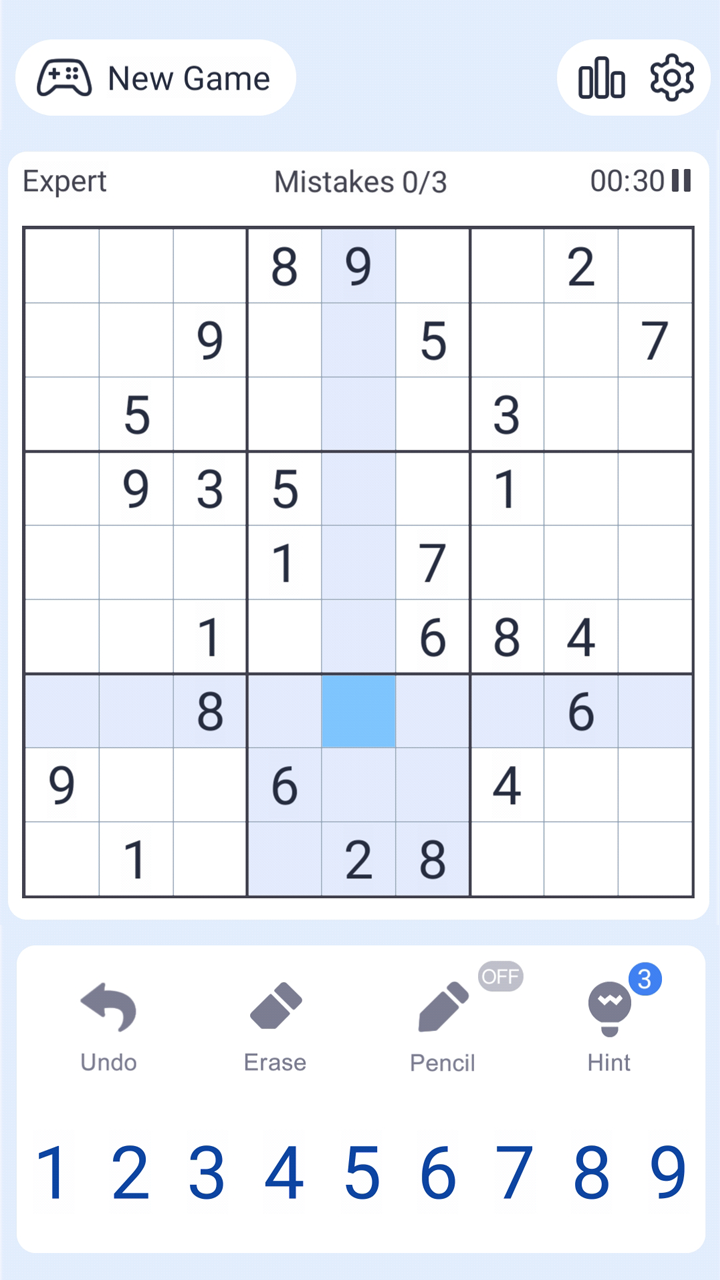 اسکرین شات 3 بازی Sudoku Puzzle