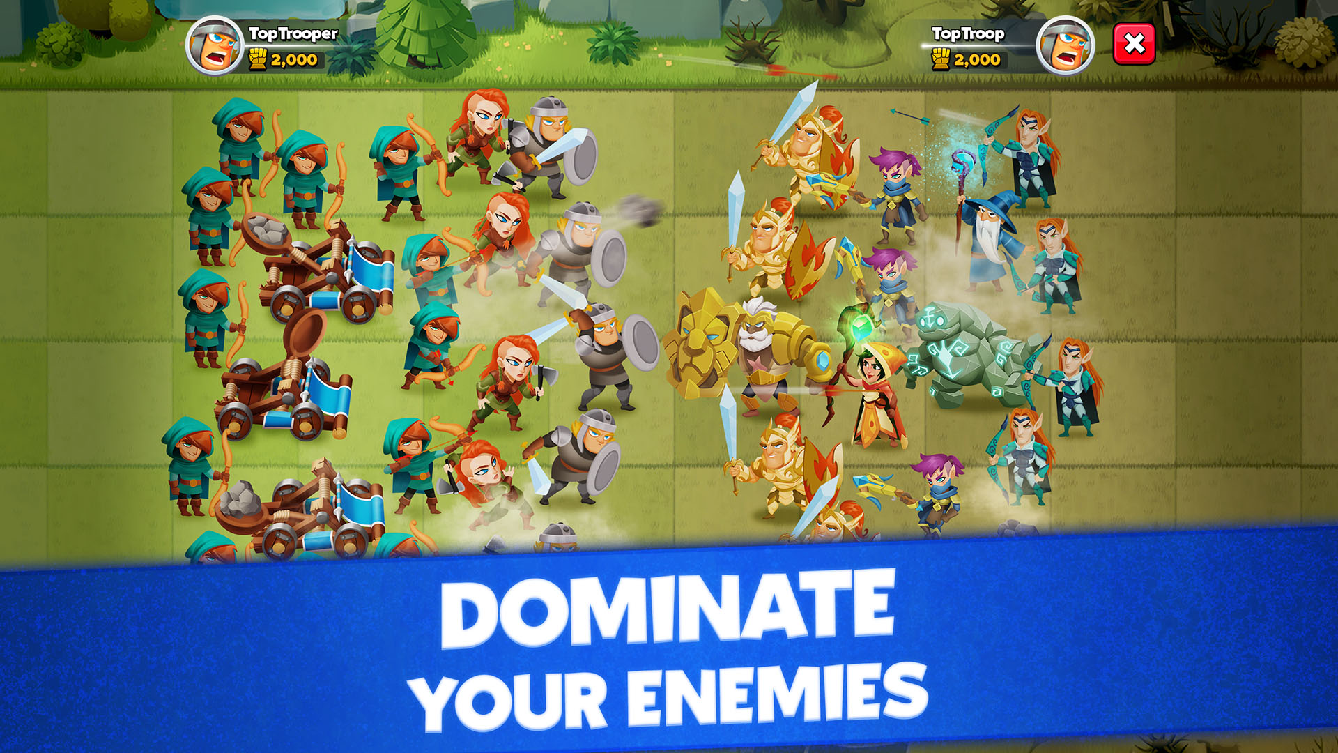 اسکرین شات 3 بازی Top Troops: Adventure RPG