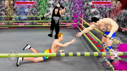 اسکرین شات 2 بازی World Tag Team Fighting Stars: Wrestling Game 2020