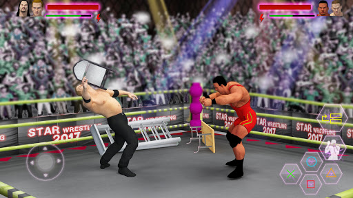 اسکرین شات 8 بازی World Tag Team Fighting Stars: Wrestling Game 2020