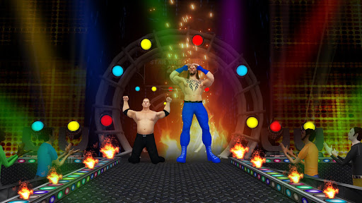 اسکرین شات 1 بازی World Tag Team Fighting Stars: Wrestling Game 2020