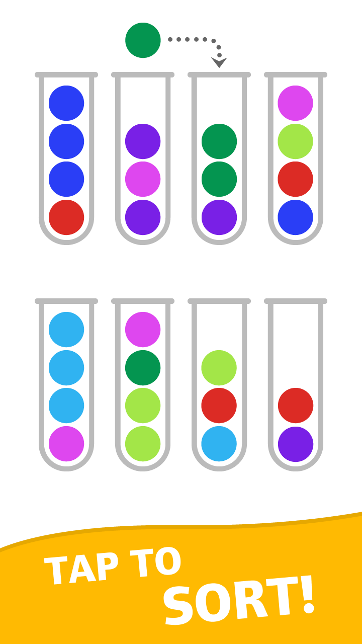 اسکرین شات 2 بازی Ball Sort Puzzle - Color Sort