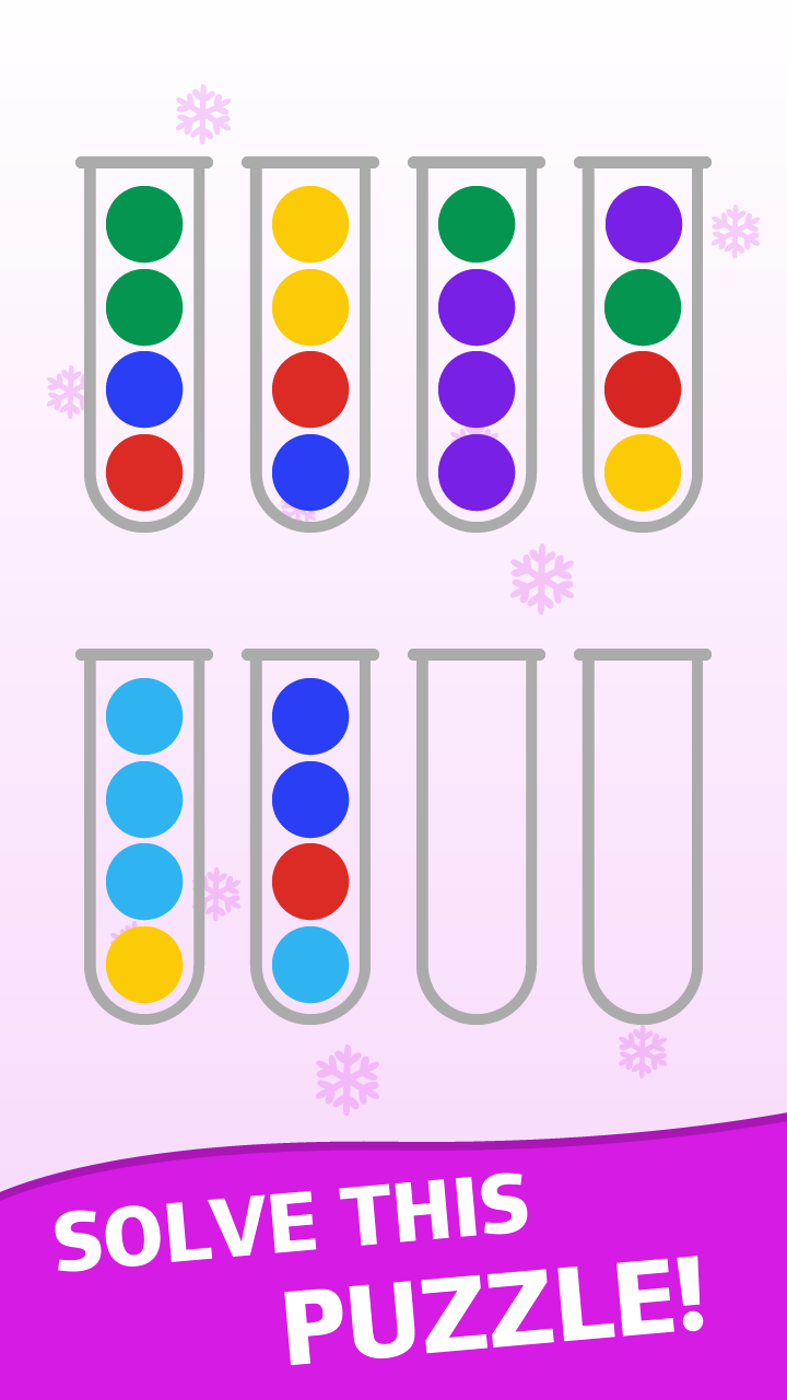 اسکرین شات 1 بازی Ball Sort Puzzle - Color Sort