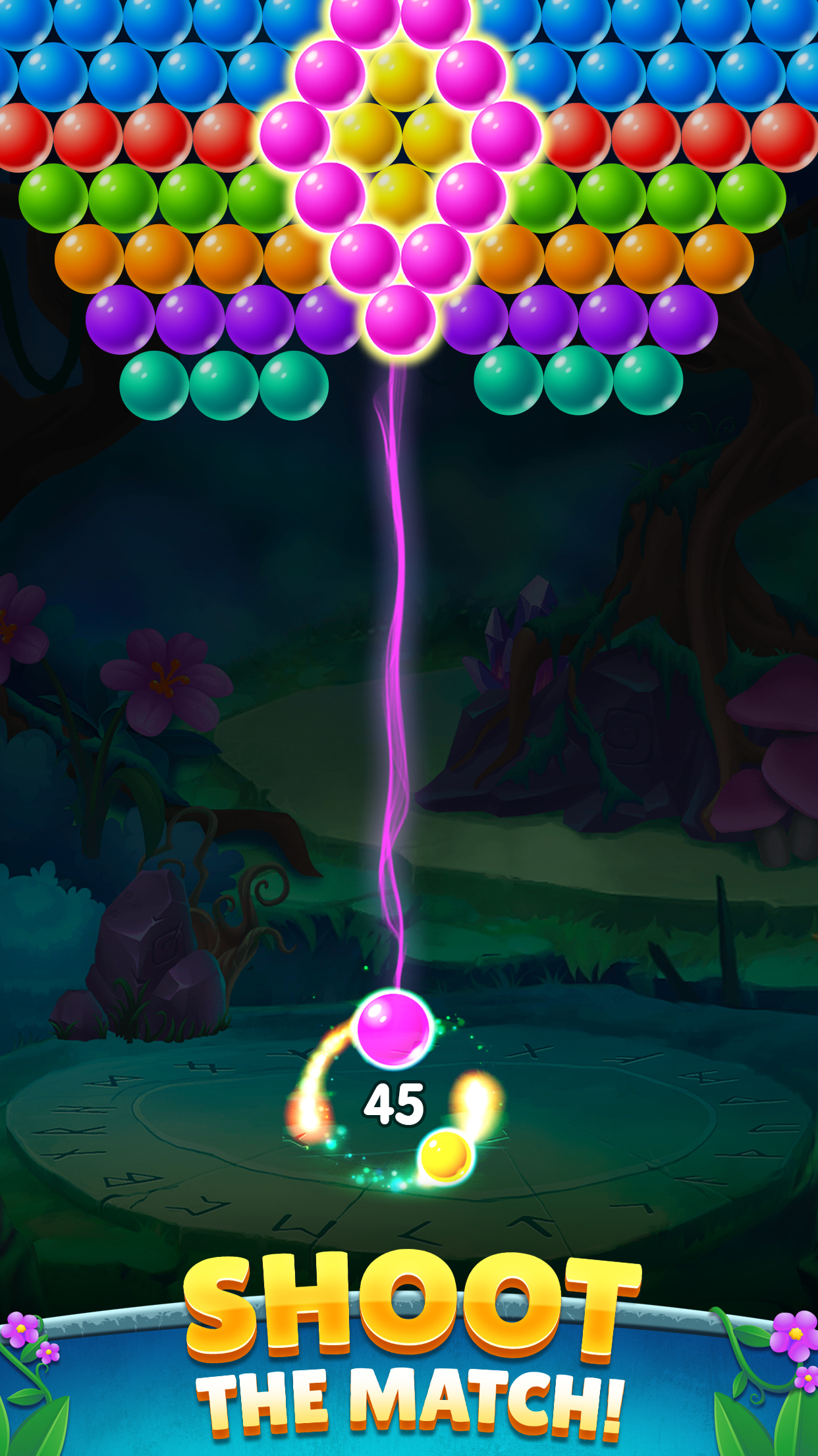 اسکرین شات 1 بازی Woodland Bubble Pop