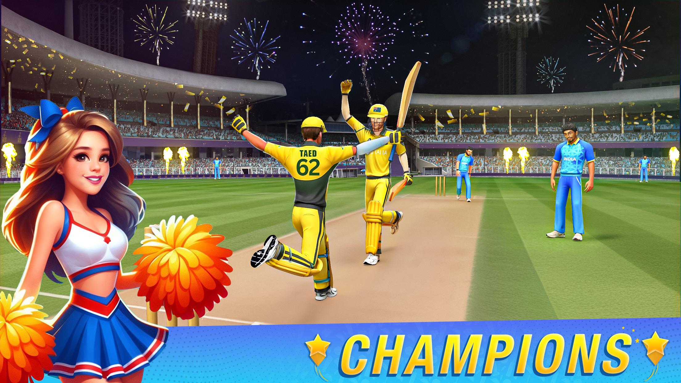 اسکرین شات 1 بازی Play Cricket Games