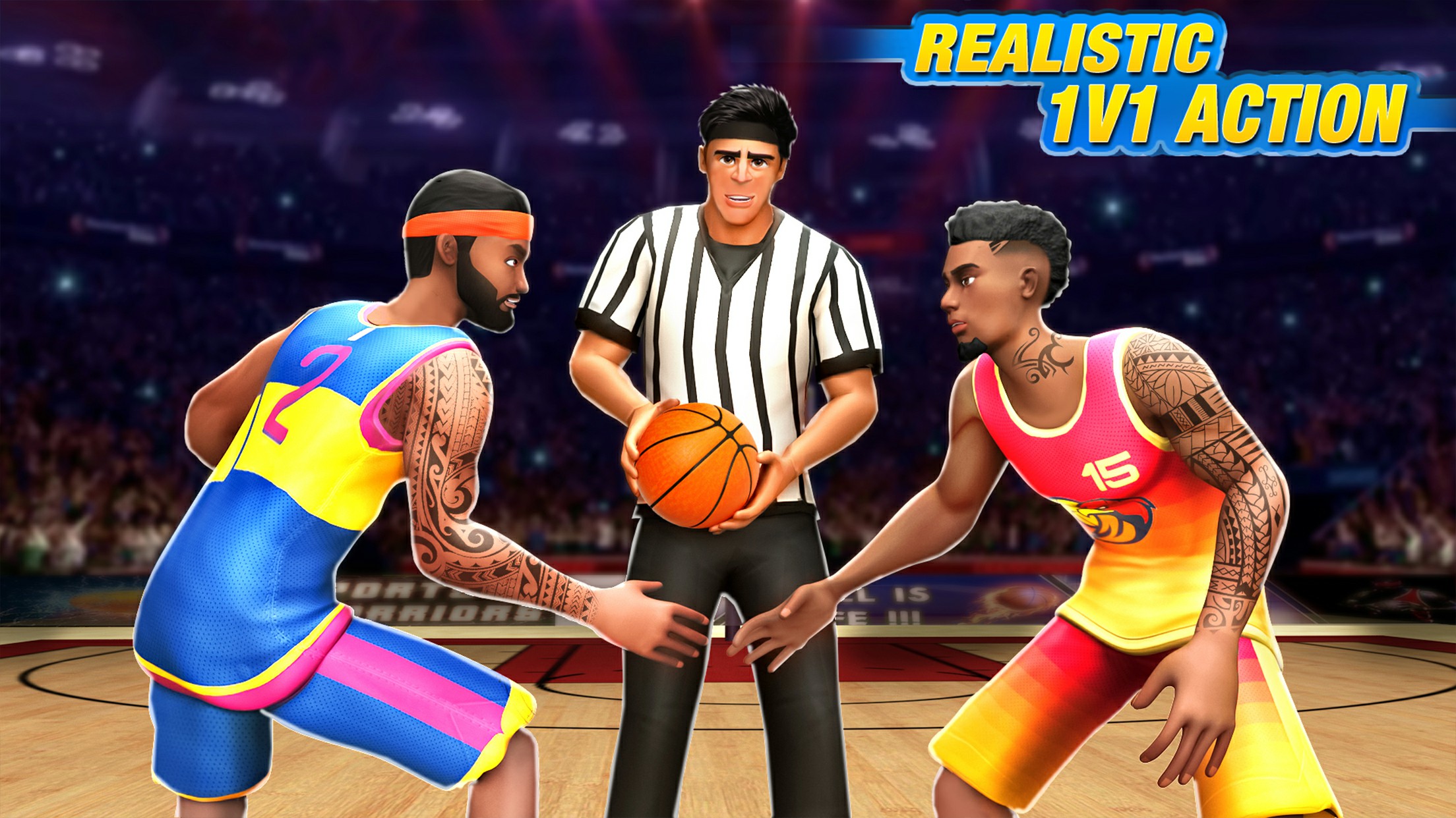 اسکرین شات 4 بازی Dunk Smash: Basketball Games