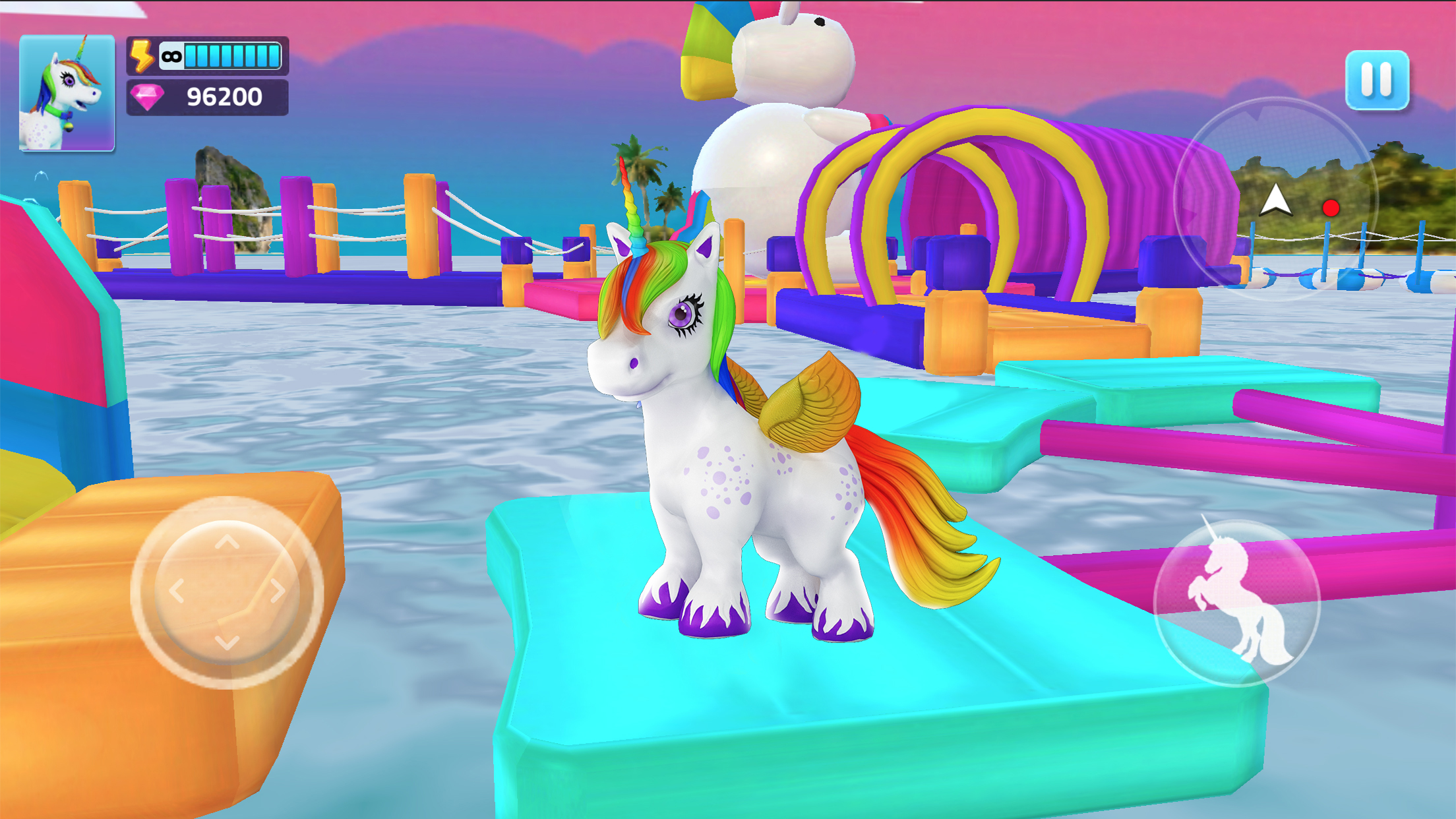اسکرین شات 3 بازی Unicorn Games: Pony Wonderland