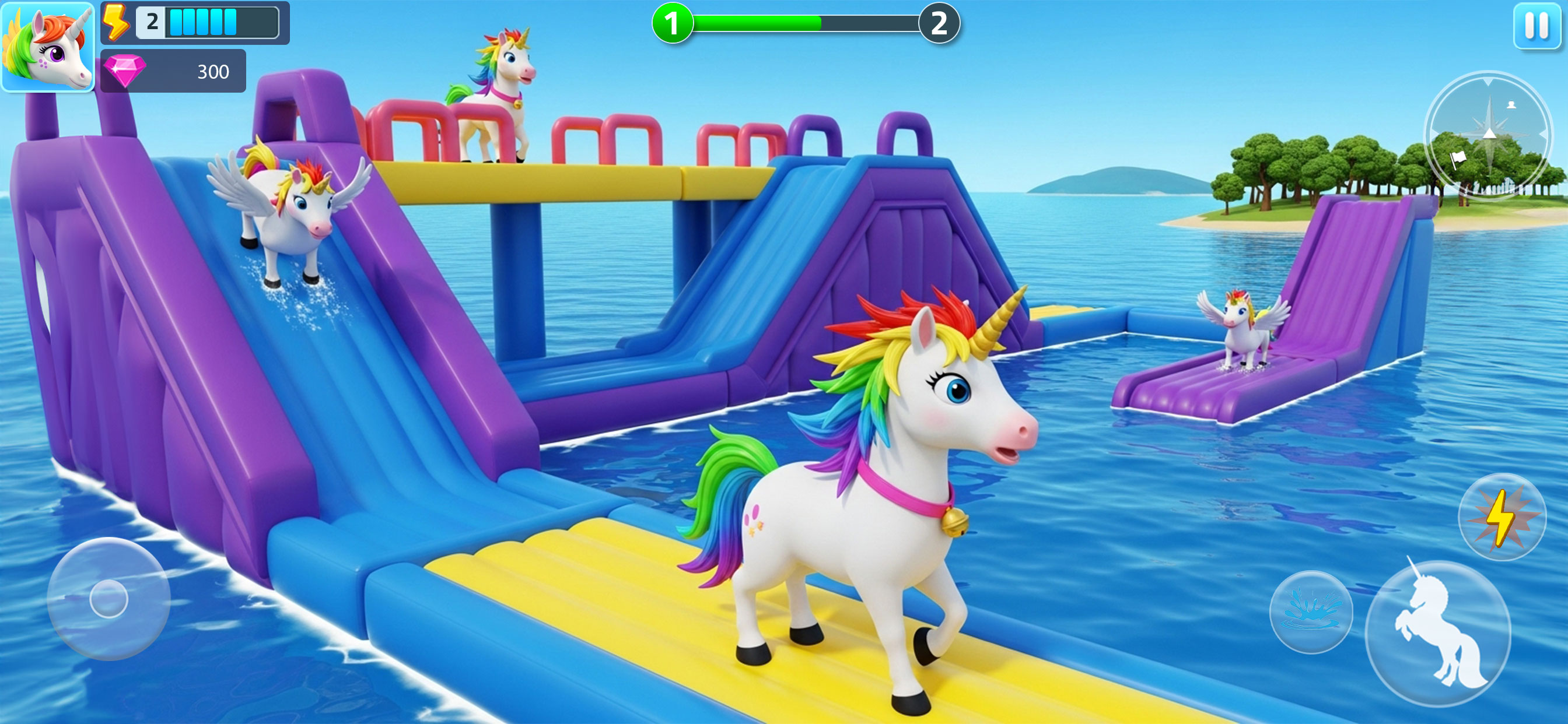 اسکرین شات 5 بازی Unicorn Games: Pony Wonderland