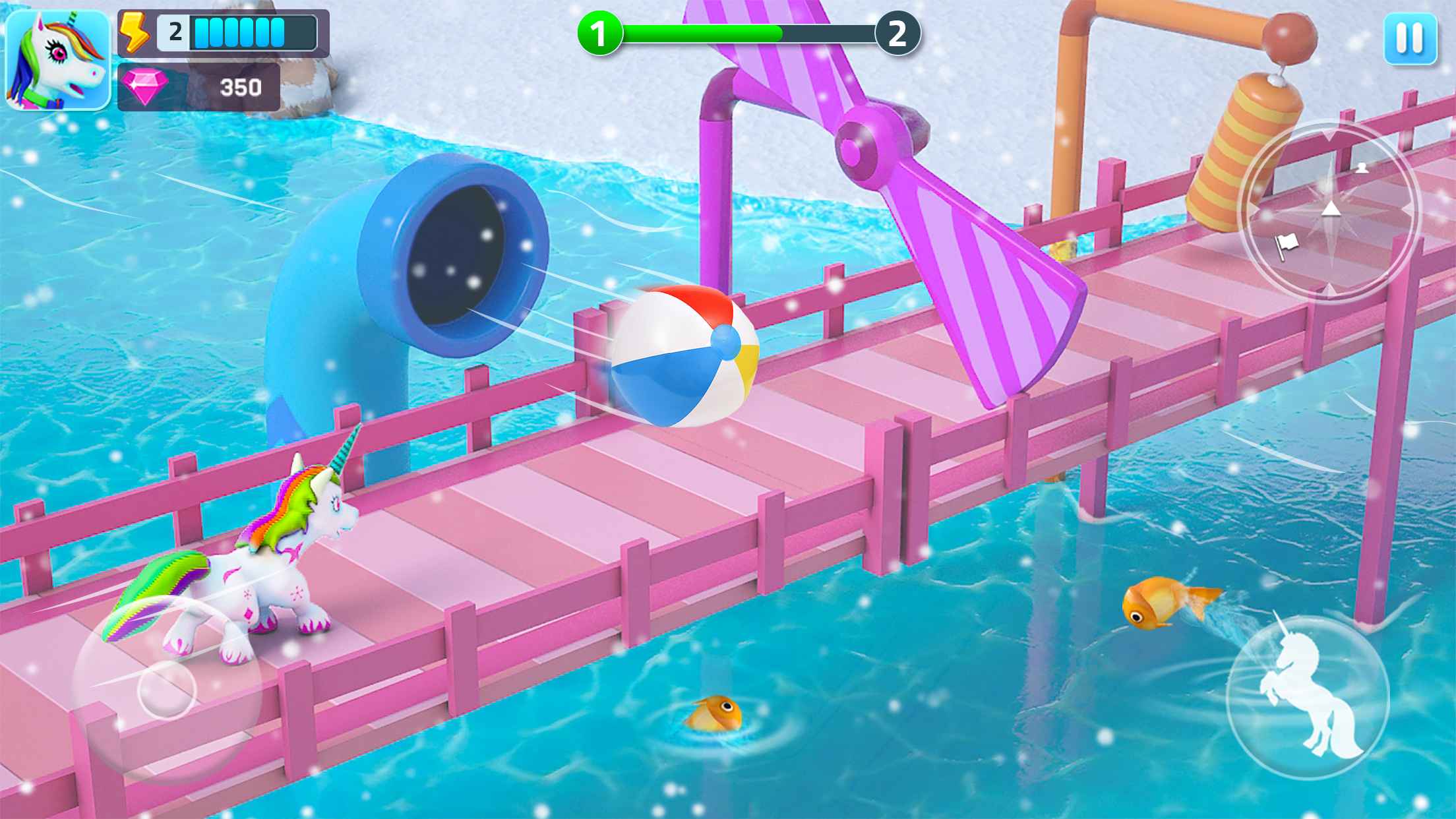 اسکرین شات 2 بازی Unicorn Games: Pony Wonderland